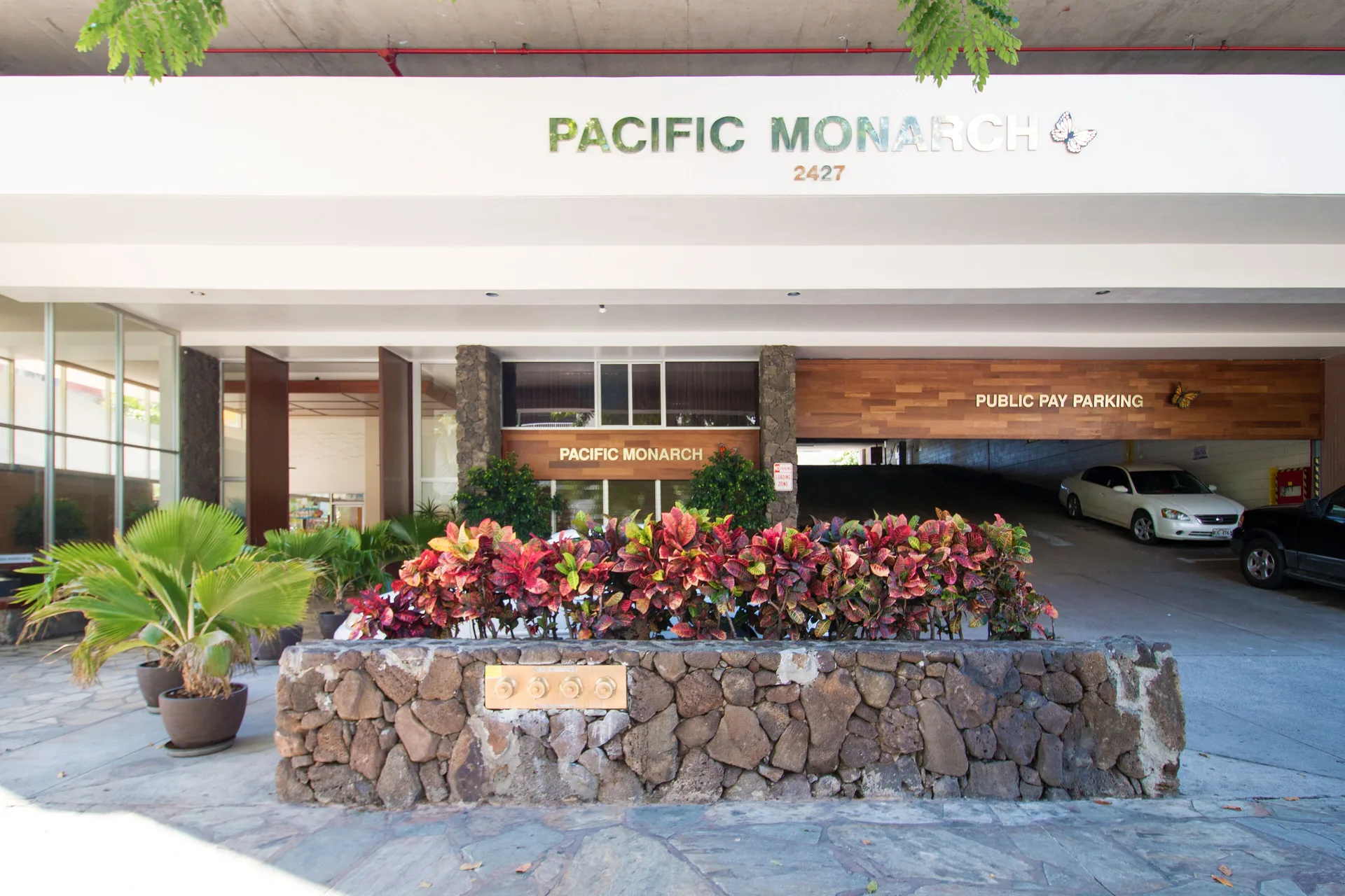 Pacific Monarch 1 BR Ocean and City Views Waikiki condo with balcony and skyline scenery