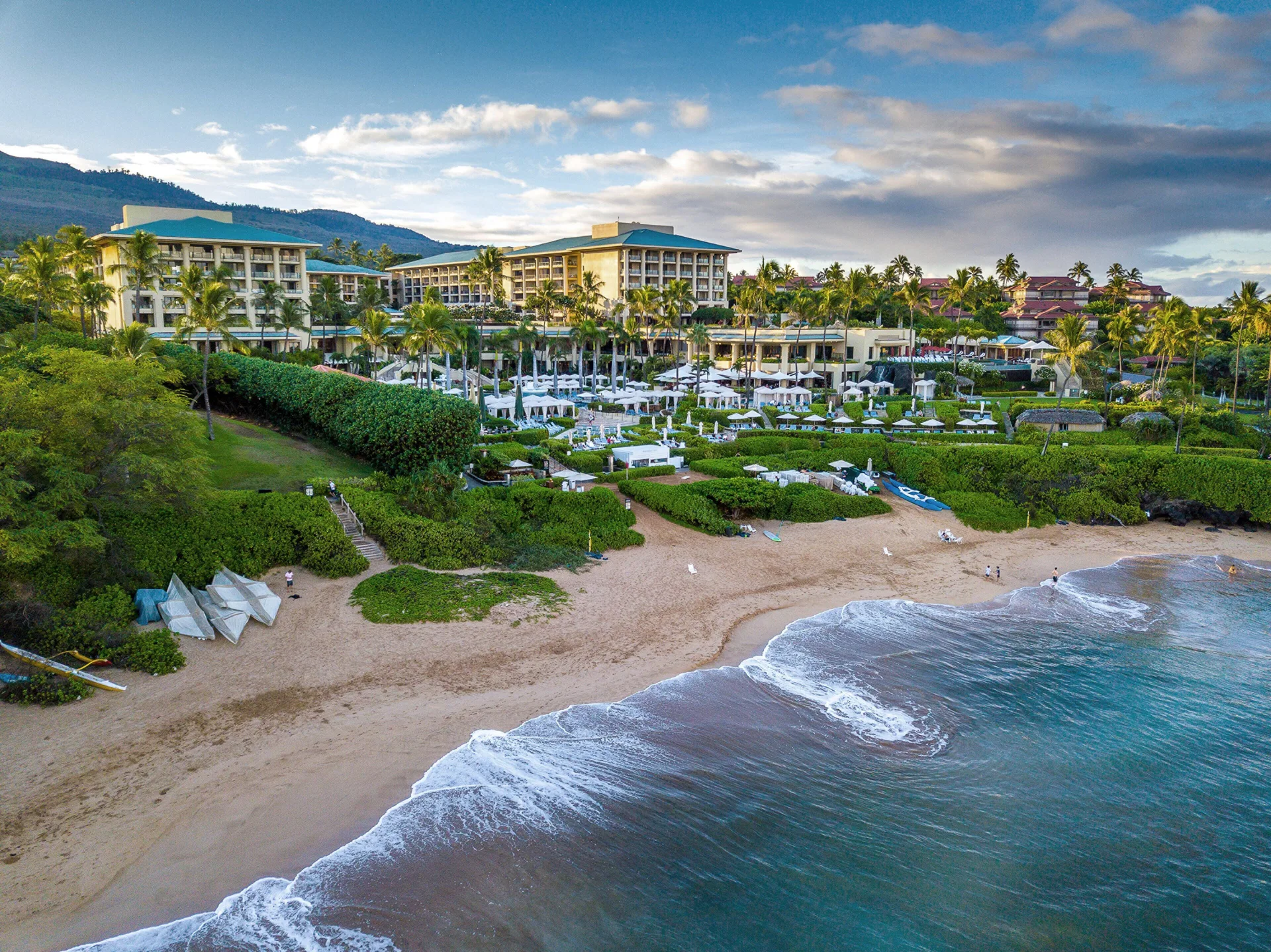 Four Seasons Resort Maui at Wailea luxury beachfront resort with polished service and oceanfront pools