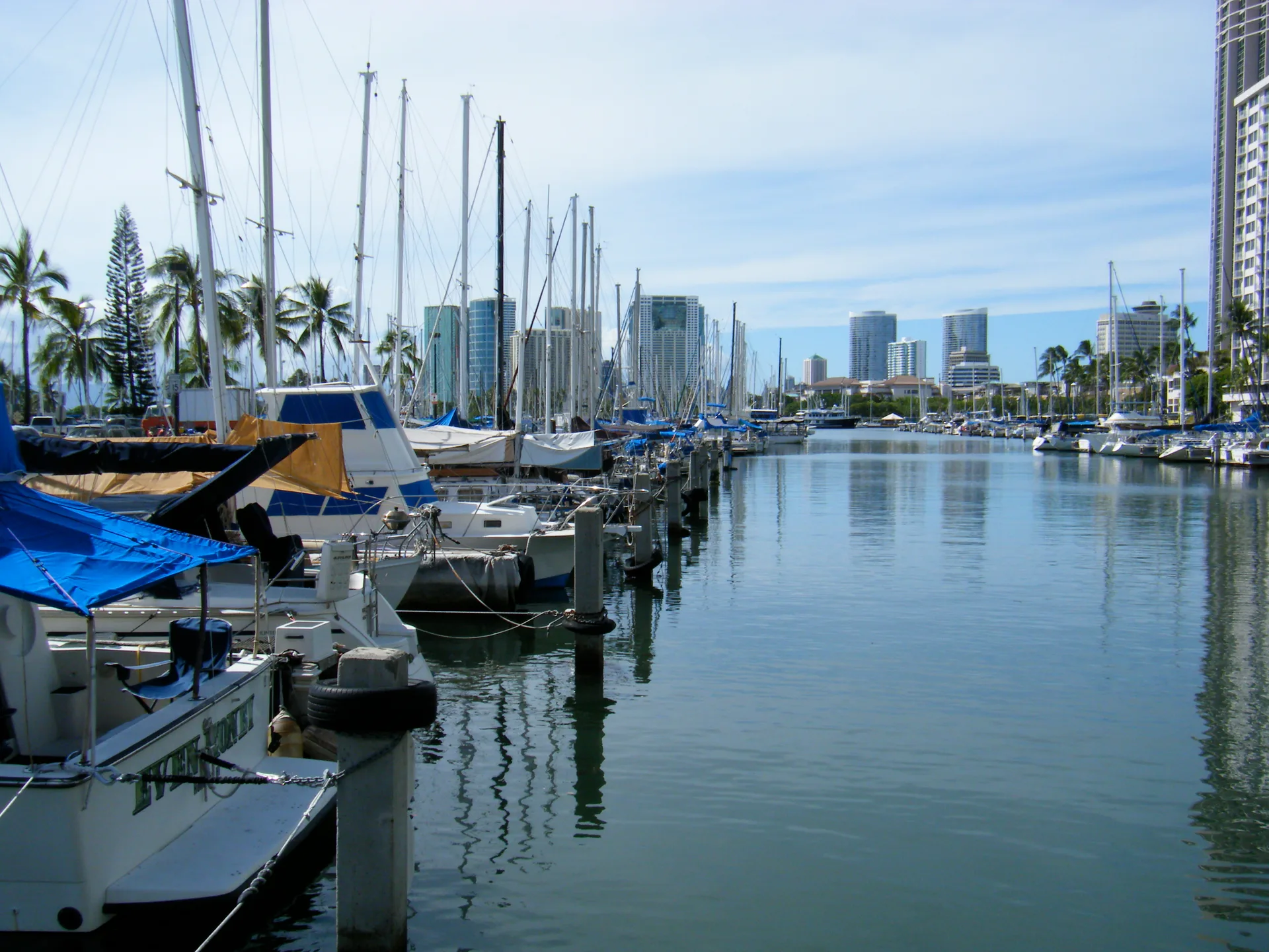 Ala Wai Yacht Harbor near Aqua Palms Waikiki