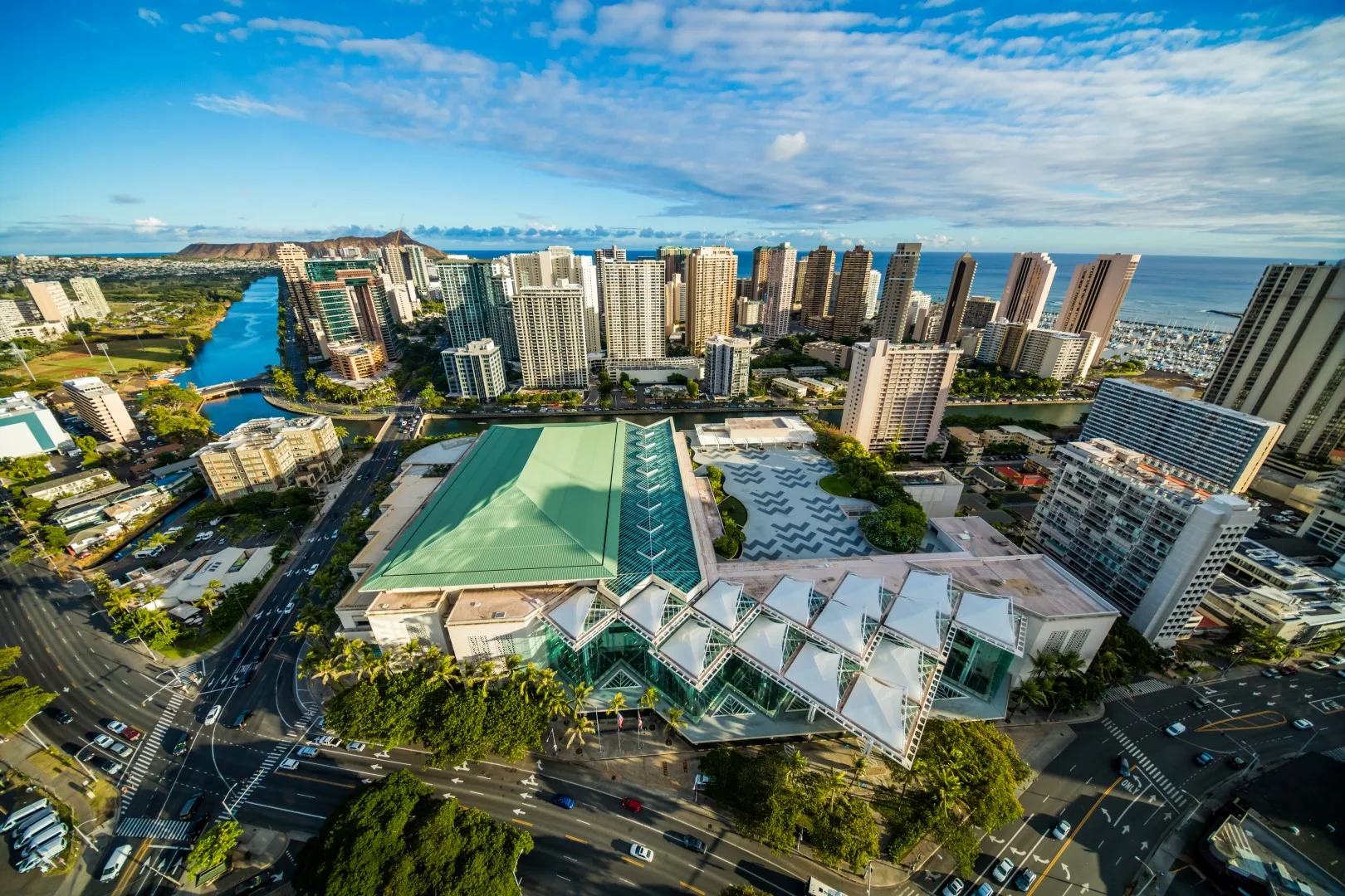 Hawaii Convention Center near Aqua Palms Waikiki