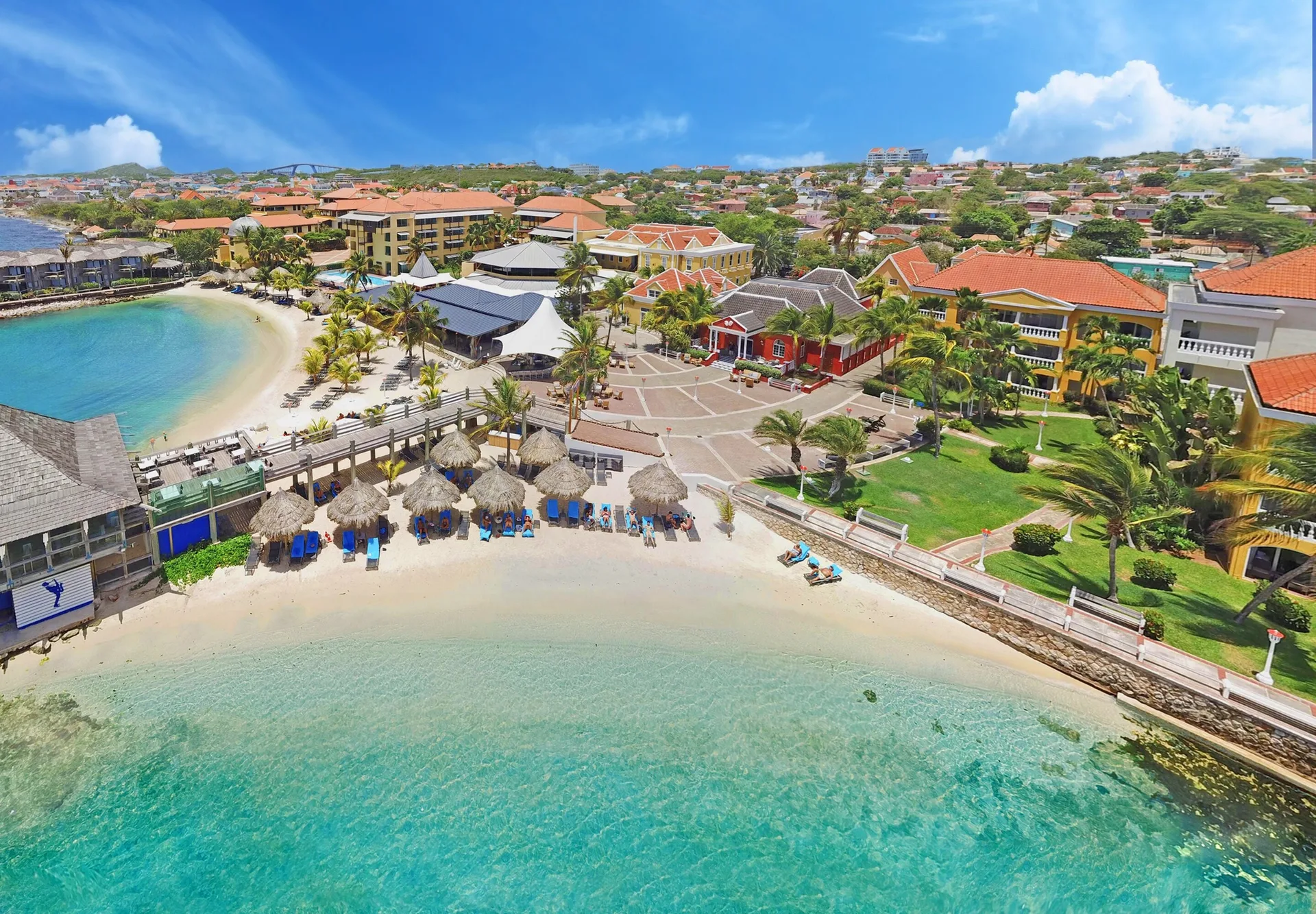 Avila Beach Hotel historic beachfront hotel with private coves, ocean views, and boutique Caribbean style