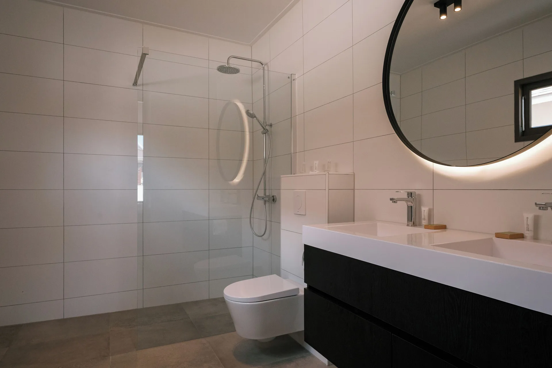 Private Pool Villa bathroom at Blue Bay Curacao Golf & Beach Resort.