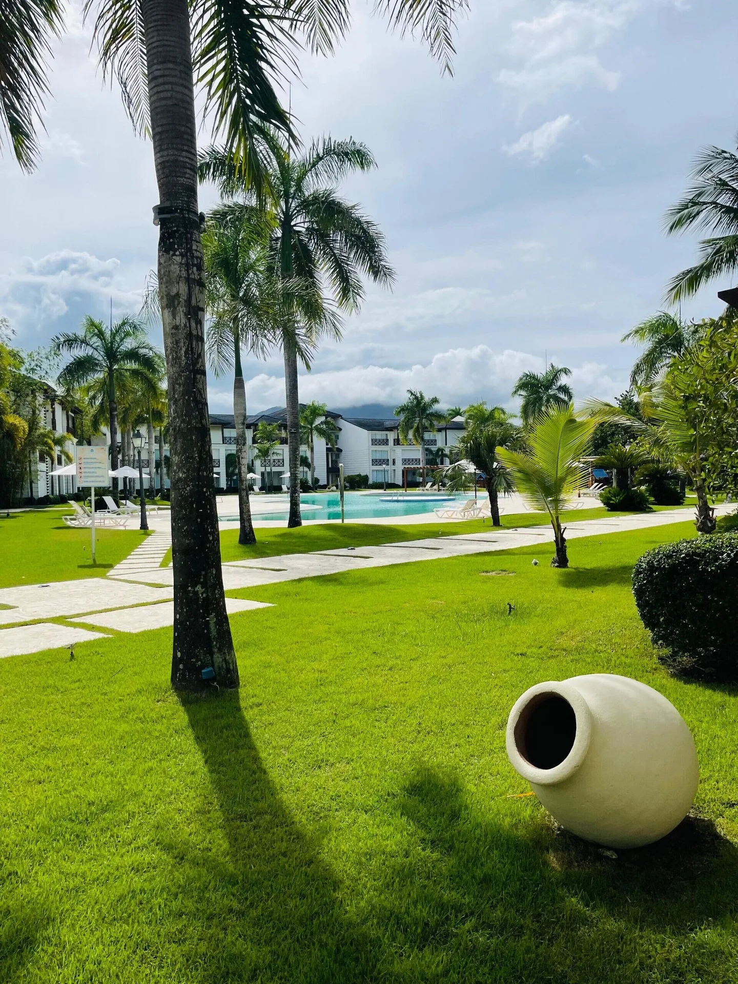 Riviera Azul Playa Dorada beachfront residences with modern apartments, pool, and golf-adjacent location