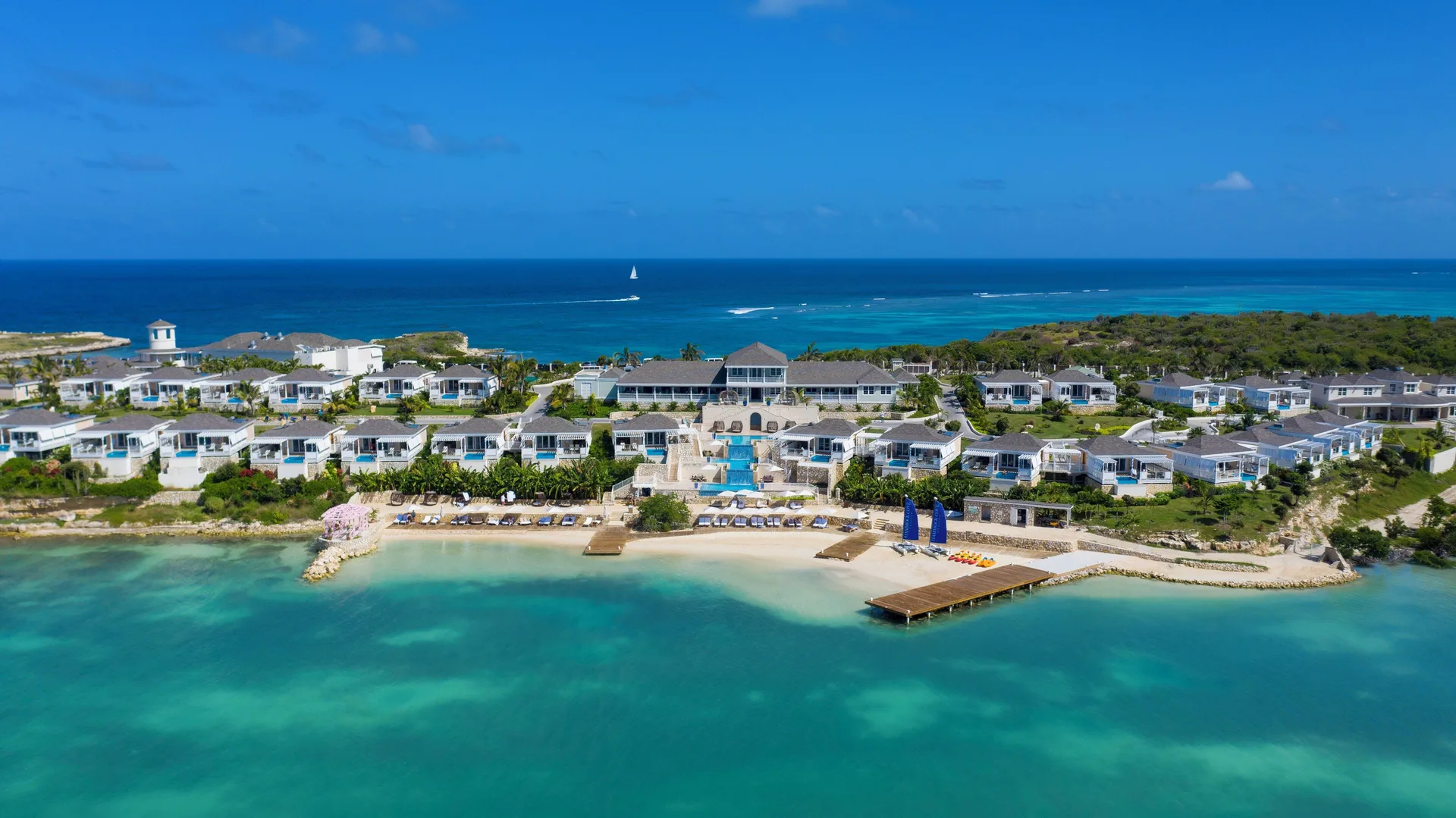 Hammock Cove Antigua adults-only all-inclusive resort with villa-style suites and elevated coastal views