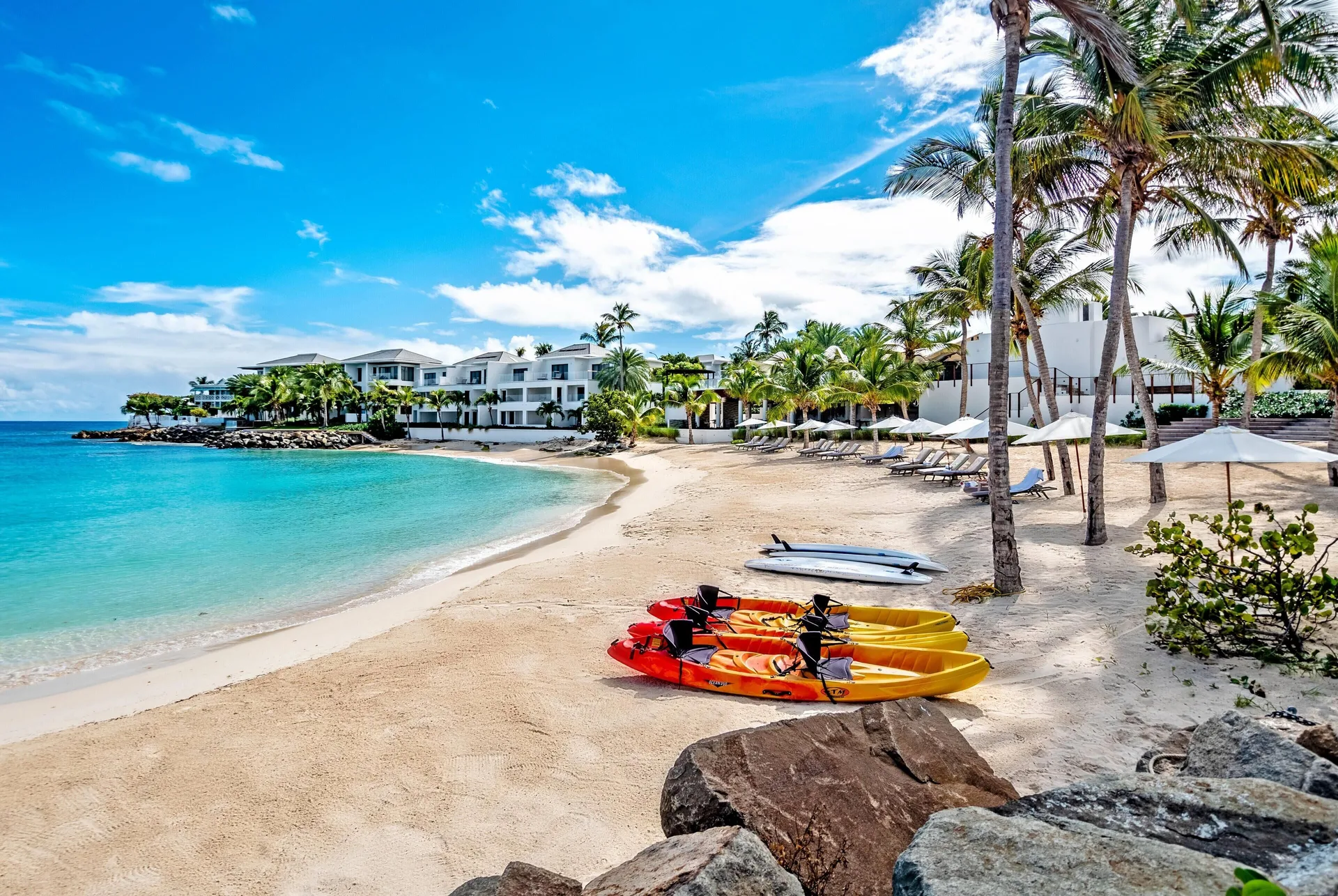 Hodges Bay Resort & Spa Antigua luxury beachfront resort with residences and contemporary island style