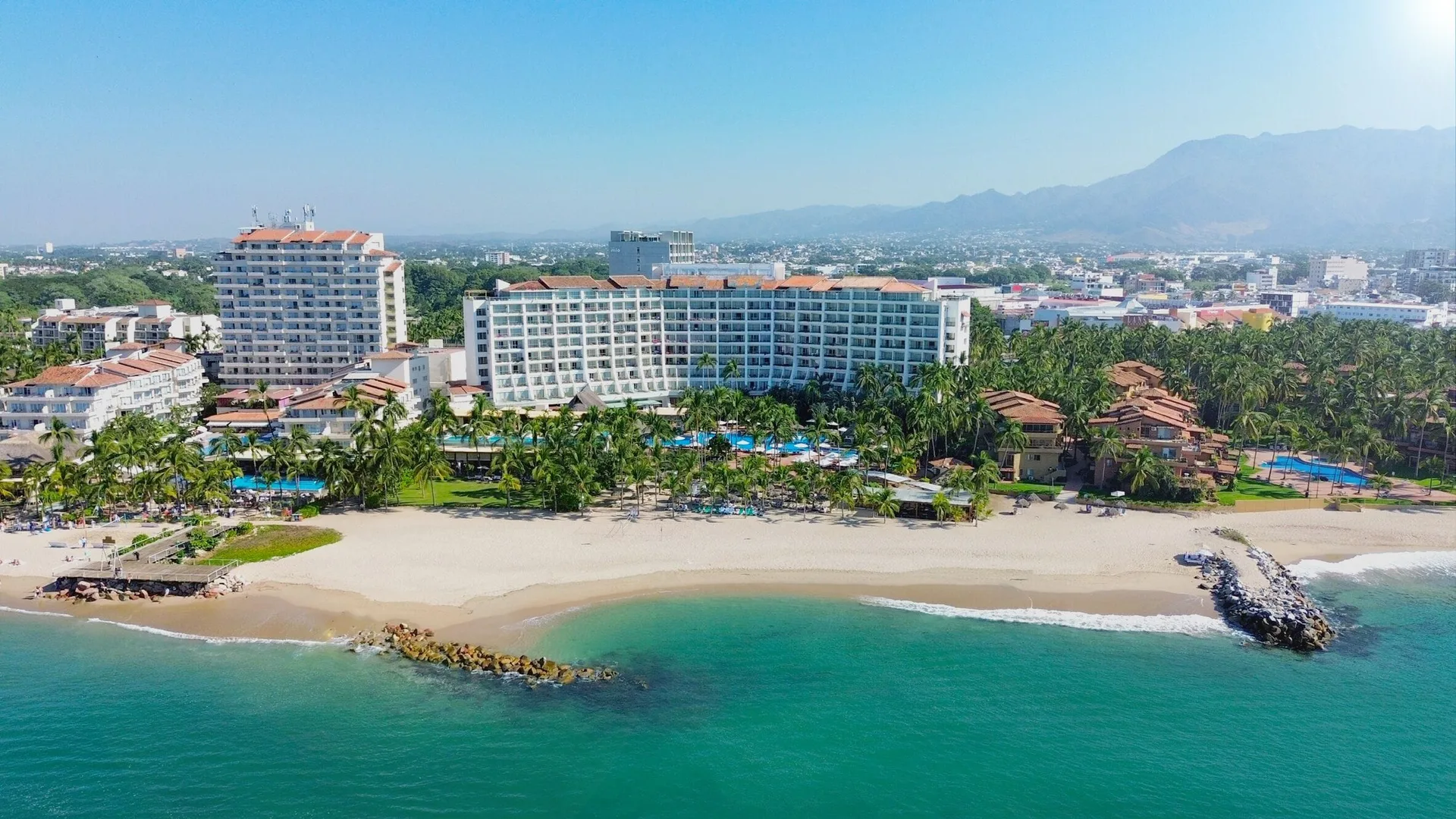 Fiesta Americana Puerto Vallarta all-inclusive beachfront resort with spa and family-friendly pools