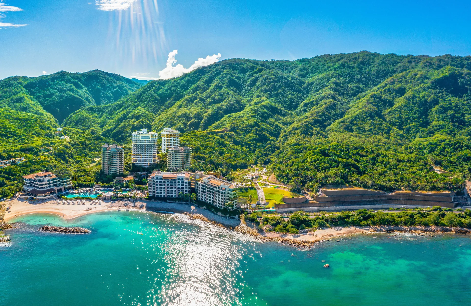 Garza Blanca Preserve Resort & Spa beachfront resort with spacious suites and tropical surroundings