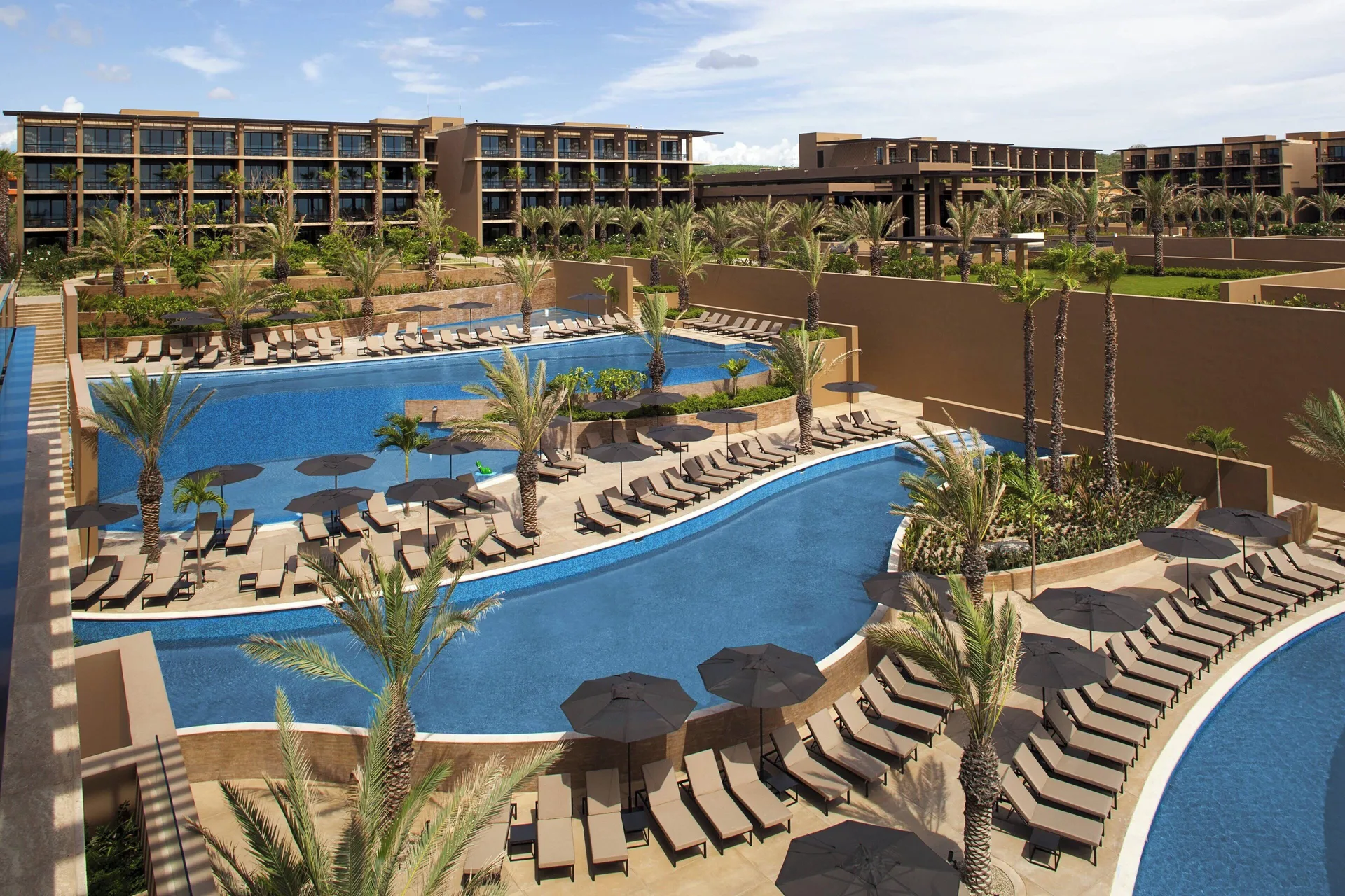 JW Marriott Los Cabos Beach Resort and Spa luxury resort with modern architecture and marina setting