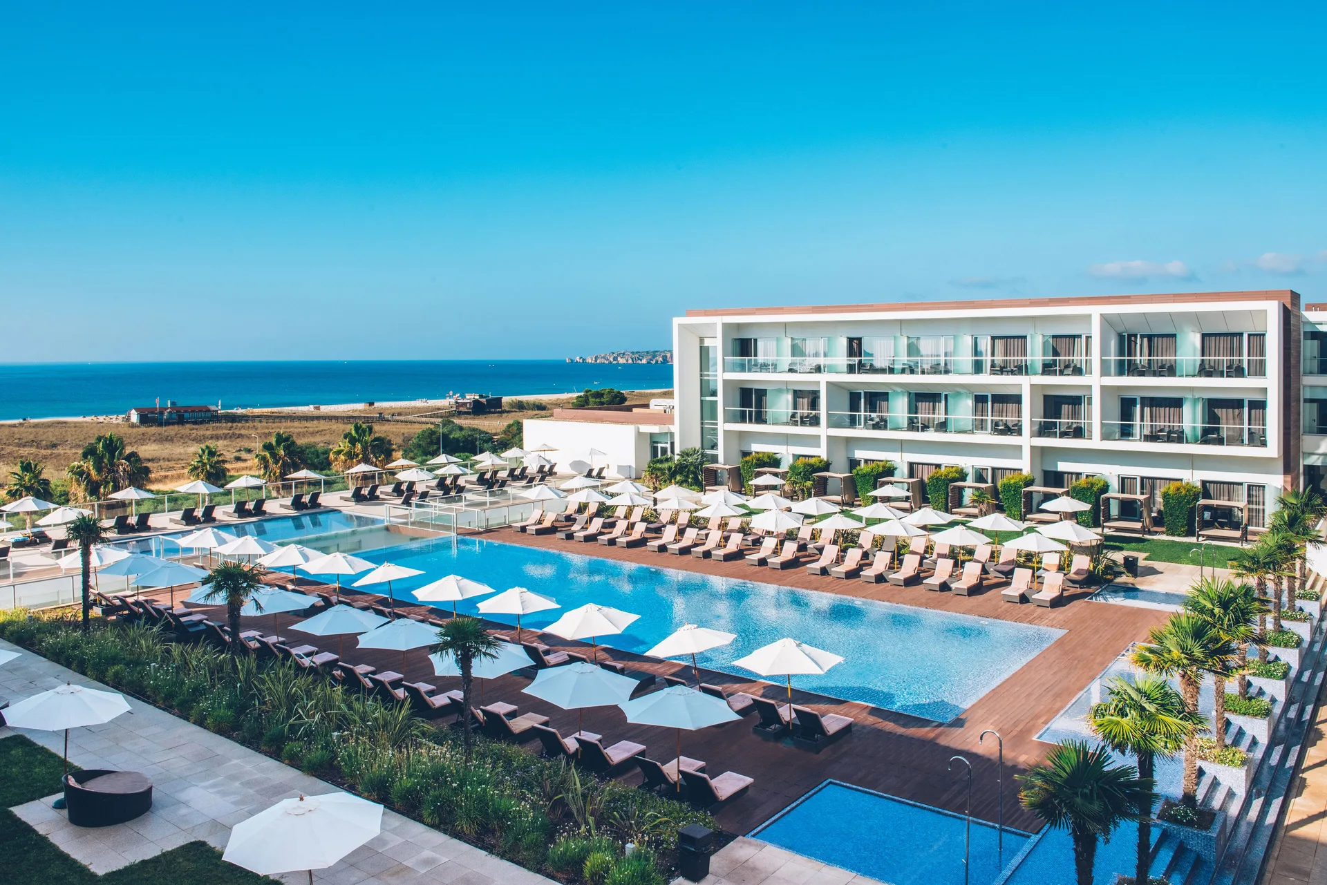 Iberostar Selection Lagos Algarve contemporary beach resort with ocean views pools and spa facilities