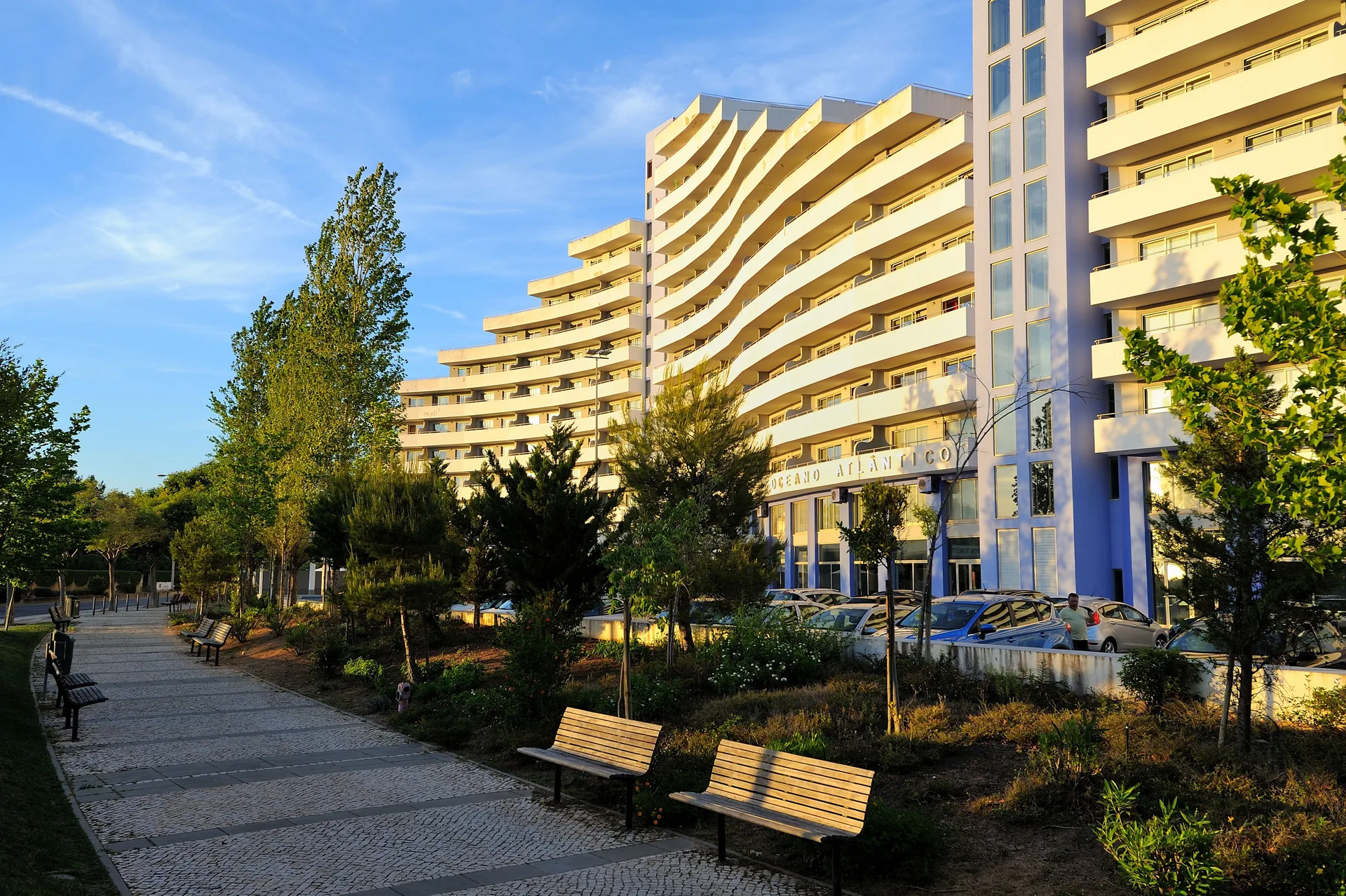 Oceano Atlantico Apartamentos Turisticos Portimao apartment hotel with modern units pool and Algarve beach access