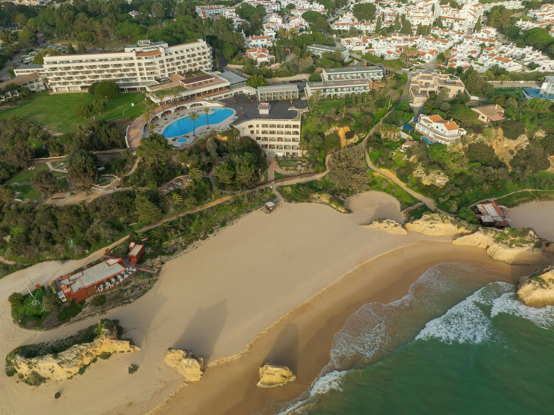 Pestana Alvor Praia Beach and Golf Hotel Algarve clifftop resort with beach access spa and golf nearby