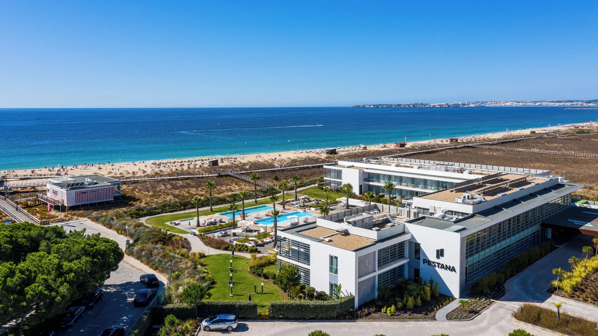 Pestana Alvor South Beach Premium Suite Hotel design-led Algarve beach hotel with suites pools and relaxed style
