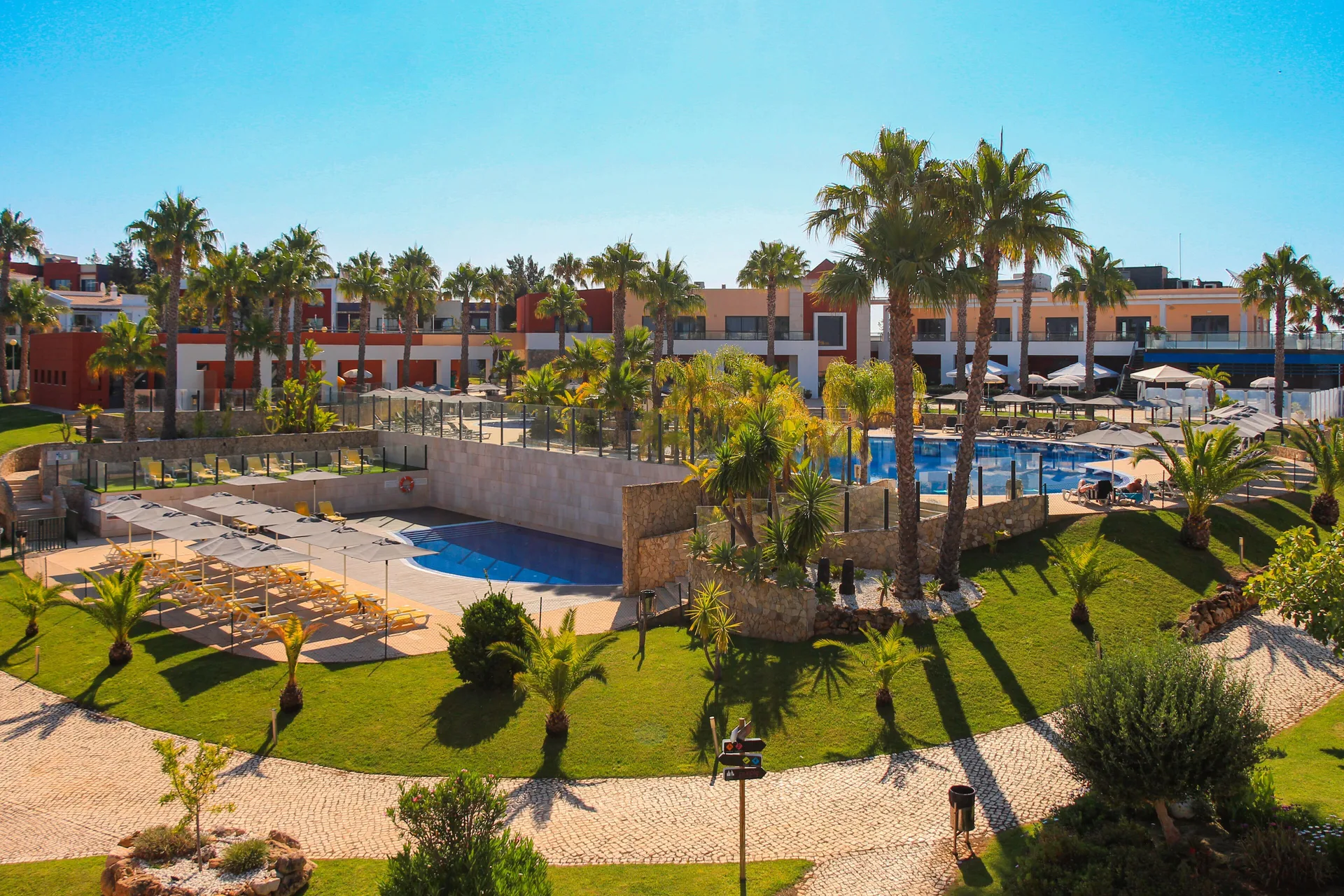 Vitors Village Algarve apartment resort in Ferragudo with pools family facilities and self-catering accommodation