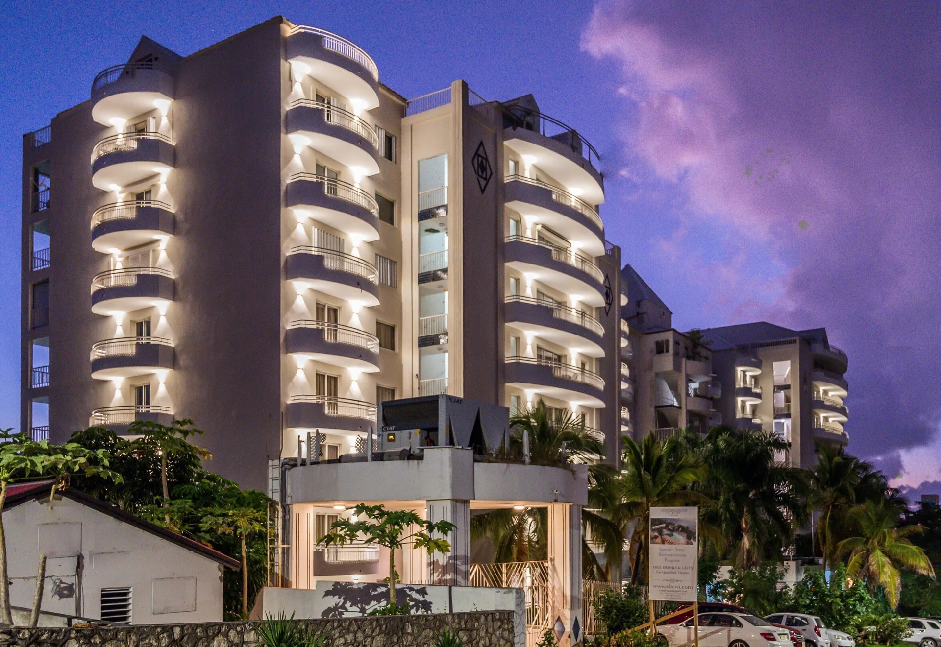 Sapphire Beach Club Resort St. Maarten coastal resort with beach access and ocean-view rooms