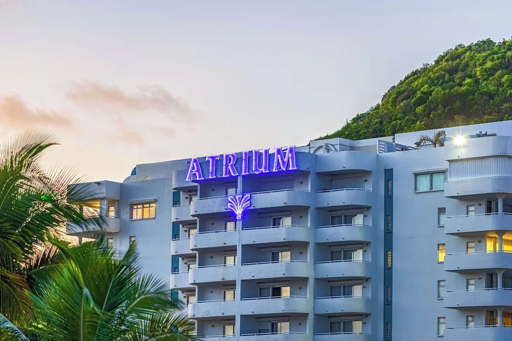 The Atrium Beach Resort and Spa Simpson Bay beachfront hotel with spa and suite-style rooms