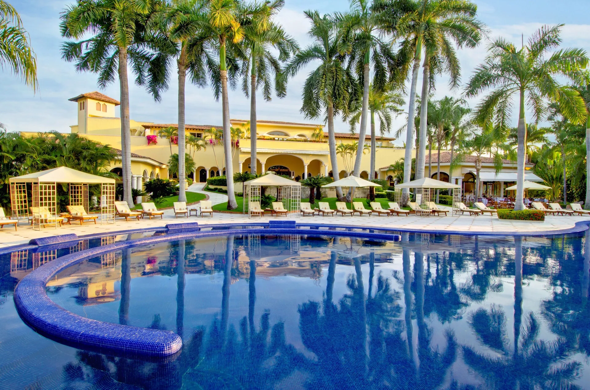 Casa Velas adults-only boutique all-inclusive resort with gardens and refined Puerto Vallarta style