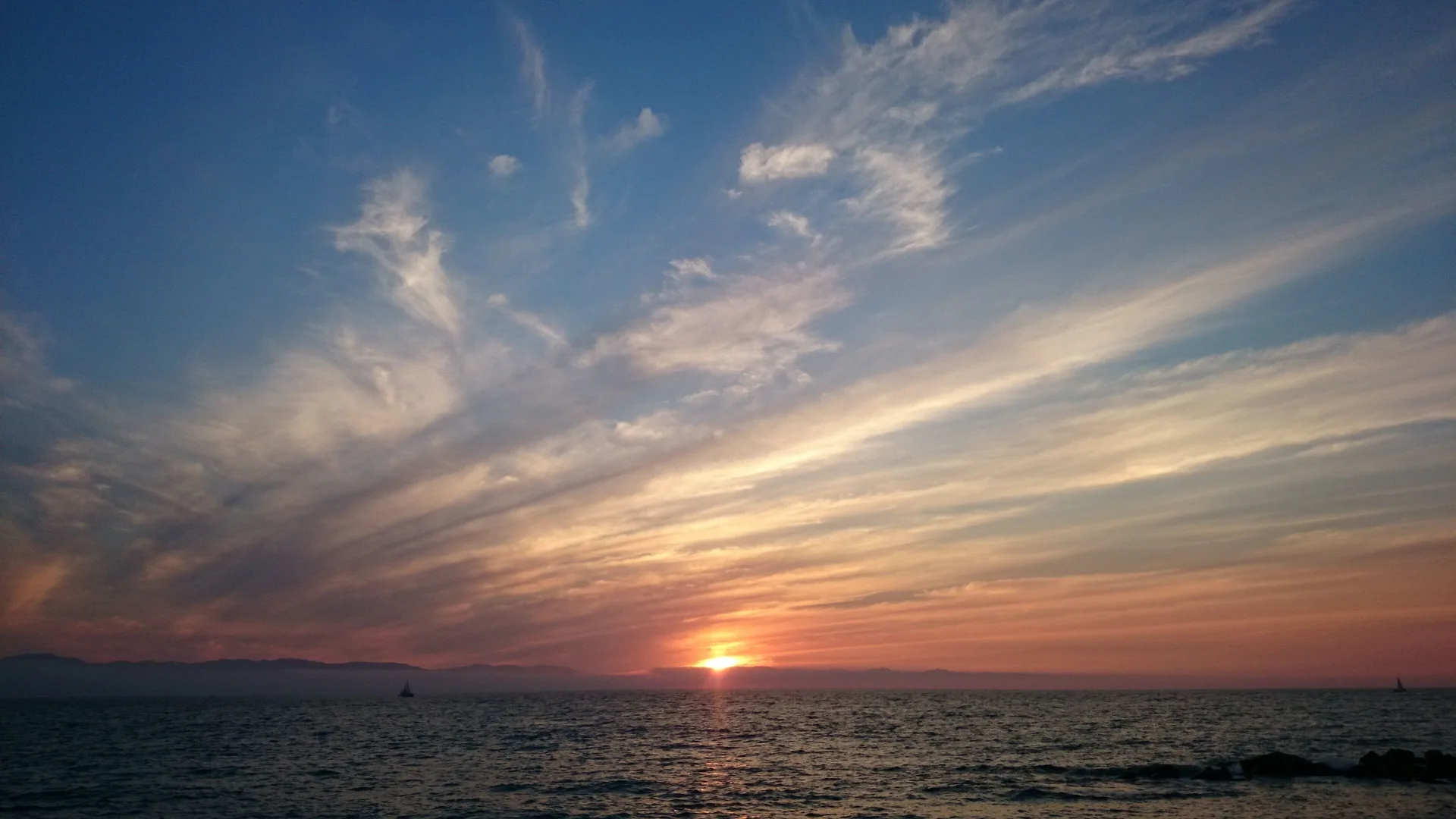 Ocean sunset view from Fiesta Americana Puerto Vallarta & Spa