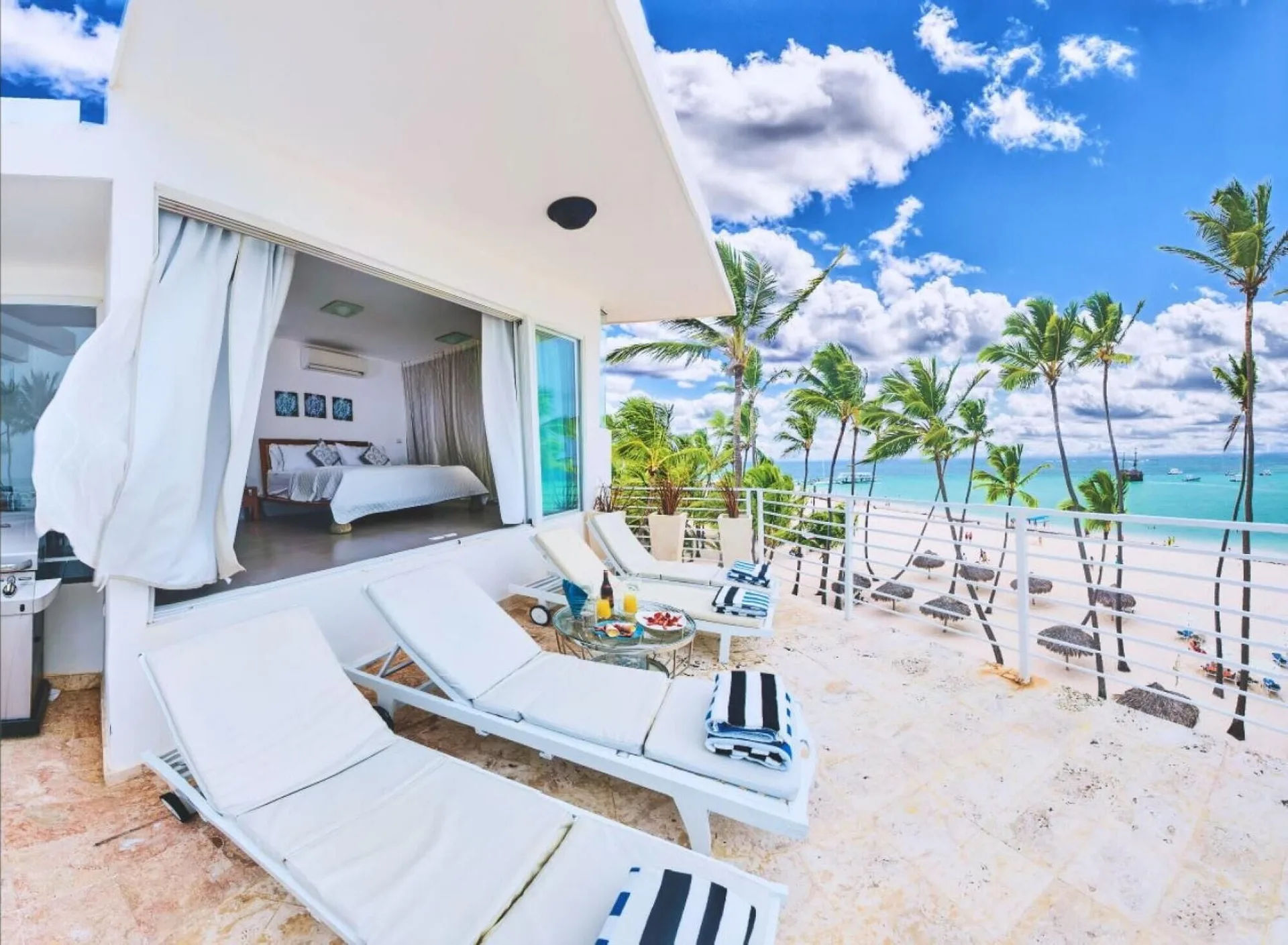 Punta Cana Ocean View Penthouse with elevated Dominican coastline views and spacious private terrace