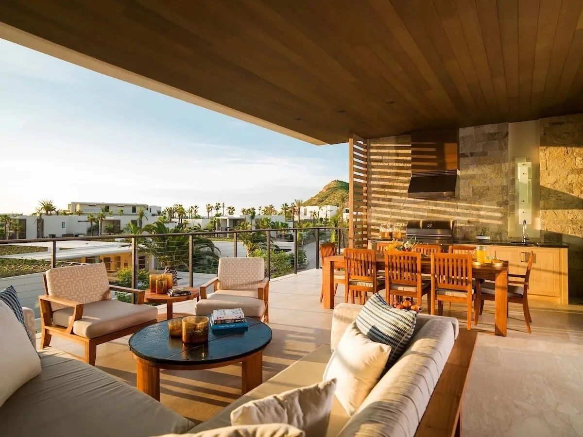 Chileno Bay Resort Auberge Collection Los Cabos luxury resort with swimmable bay and modern residences