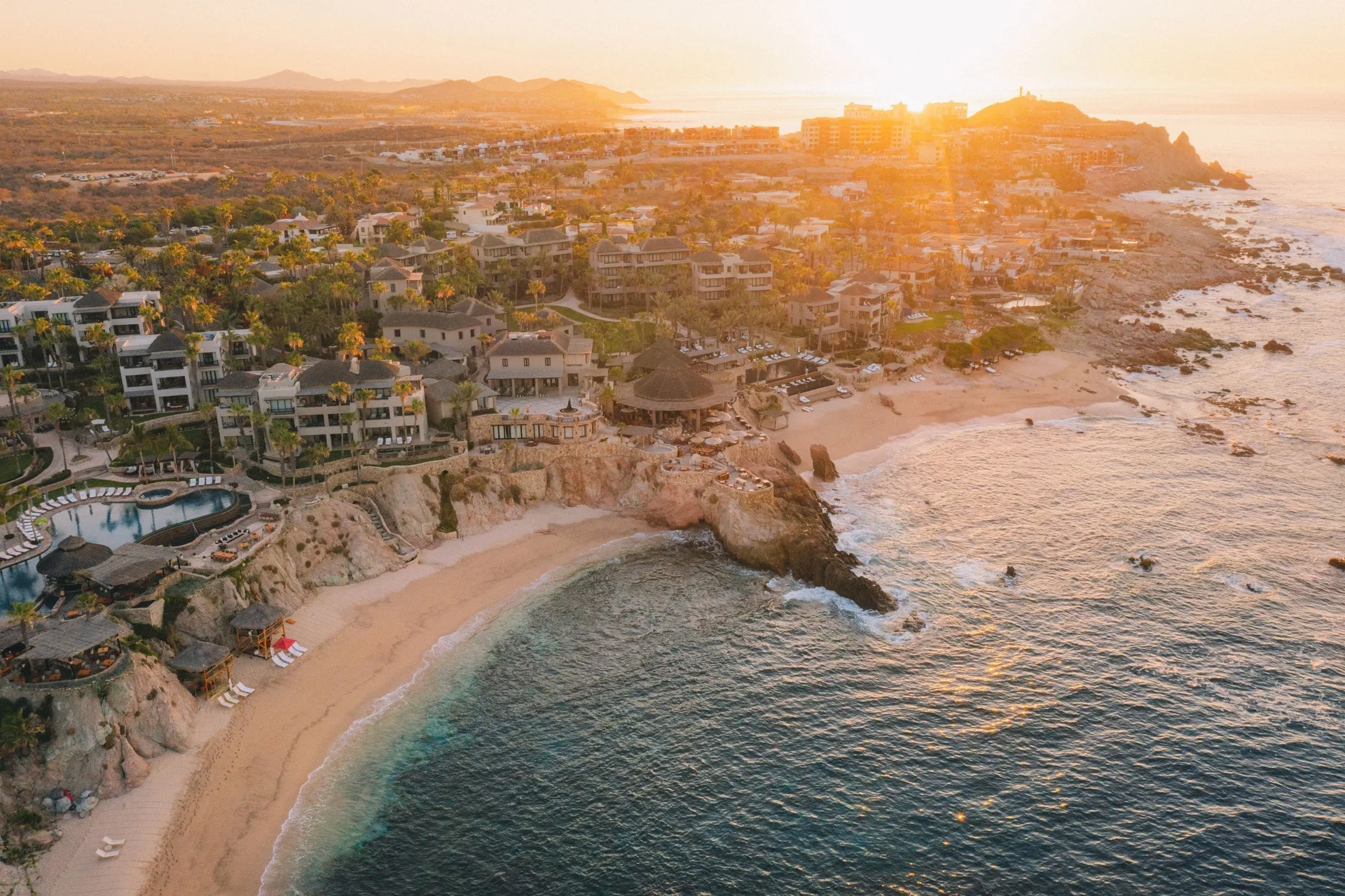 Esperanza Auberge Collection Los Cabos luxury seaside resort with coastal villas and oceanfront pools