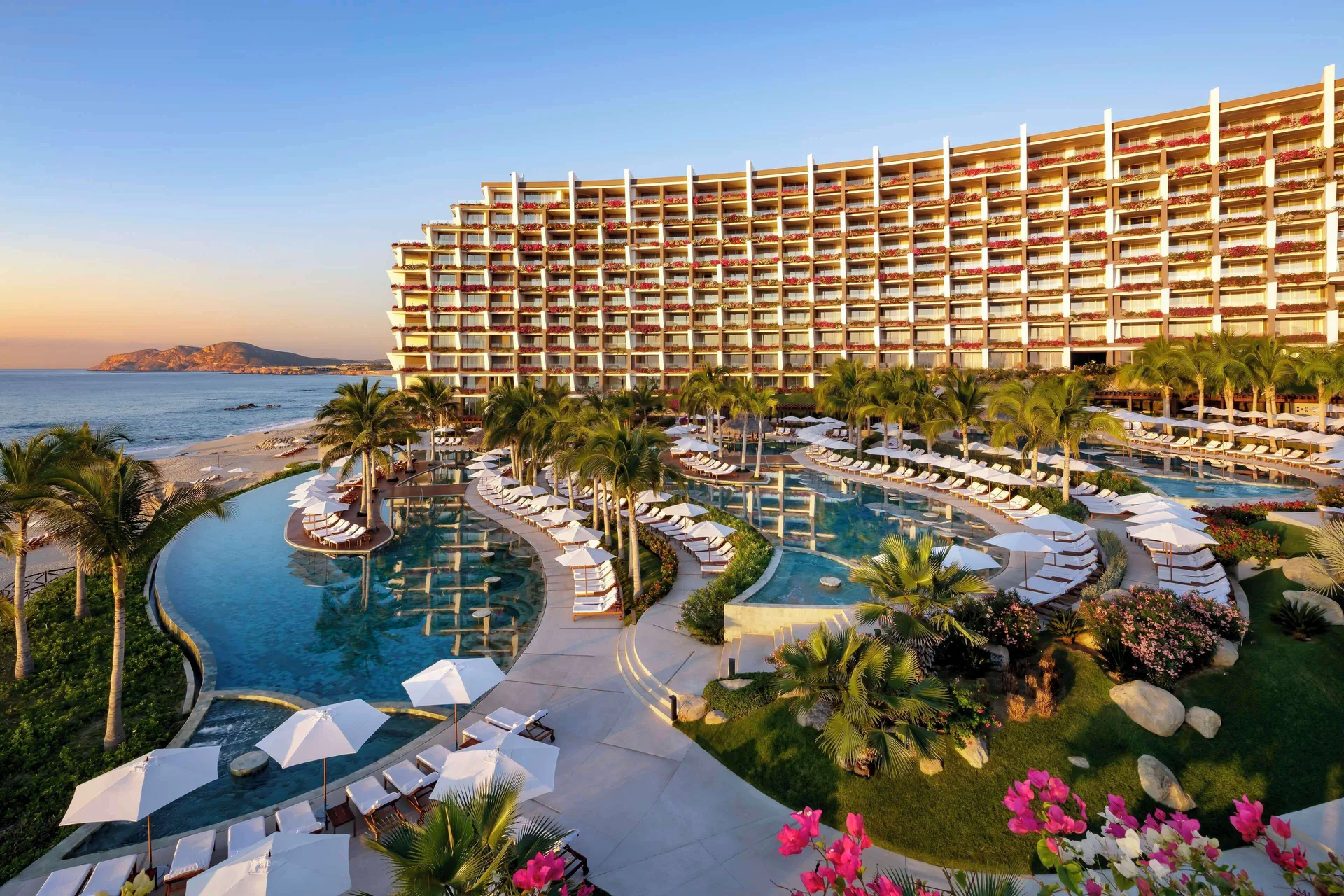 Grand Velas Los Cabos luxury all-inclusive resort with oceanfront pools and gourmet dining