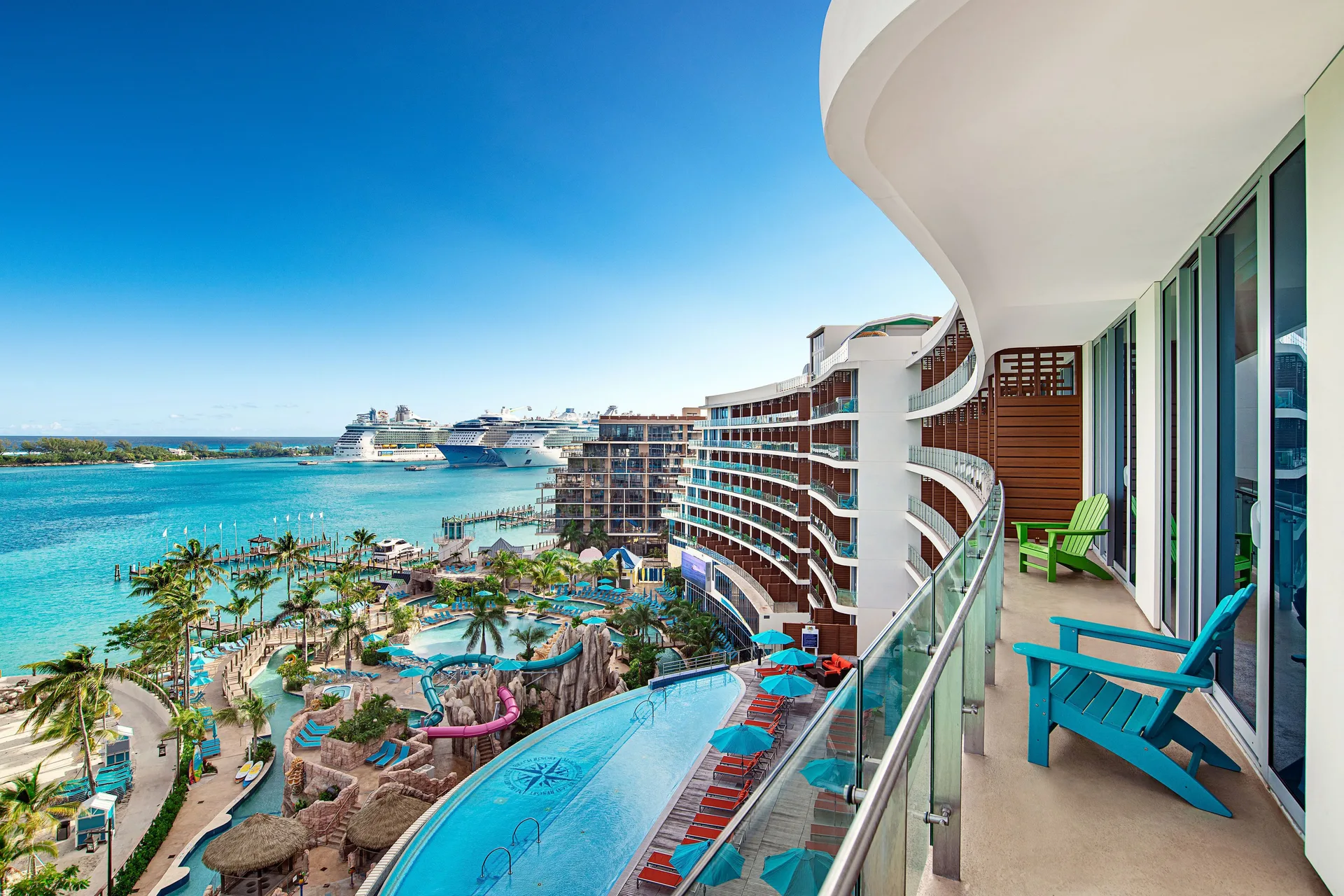 Margaritaville Beach Resort Nassau casual beachfront resort with island style and downtown access
