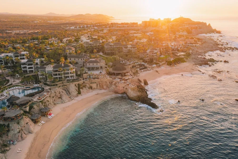 Esperanza Auberge Collection luxury boutique resort with oceanfront pools and intimate atmosphere in Los Cabos, Mexico.