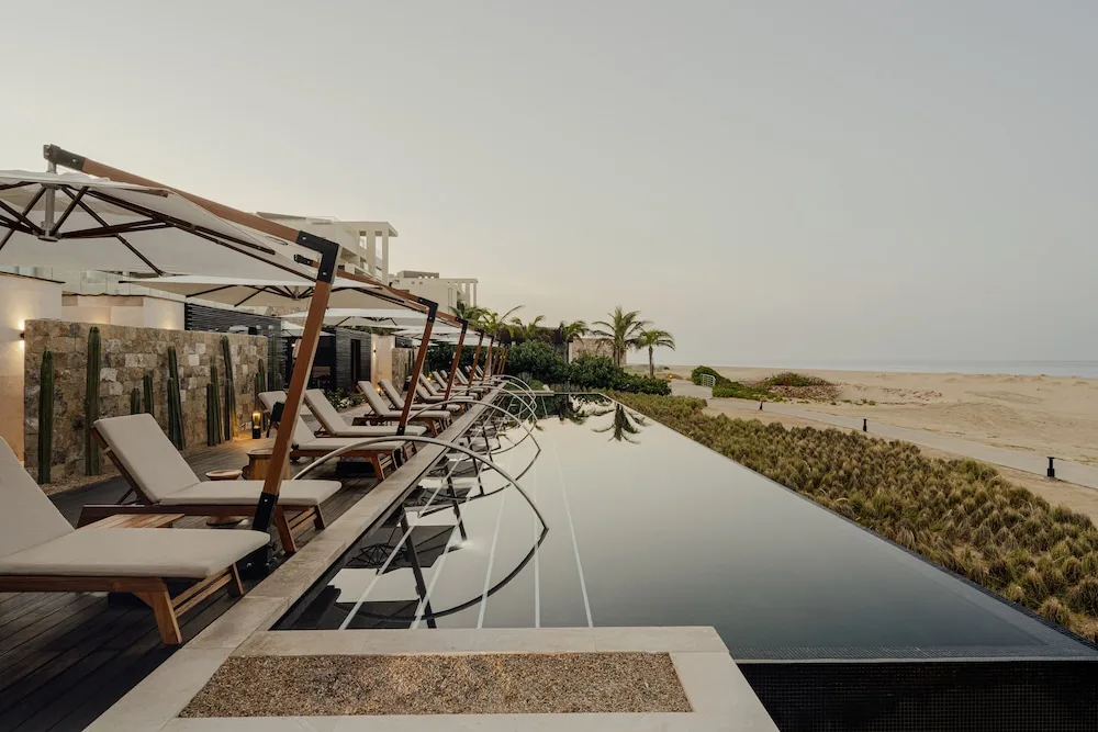 Nobu Residences Los Cabos Japanese-inspired luxury resort with minimalist architecture and Pacific Ocean views in Los Cabos.