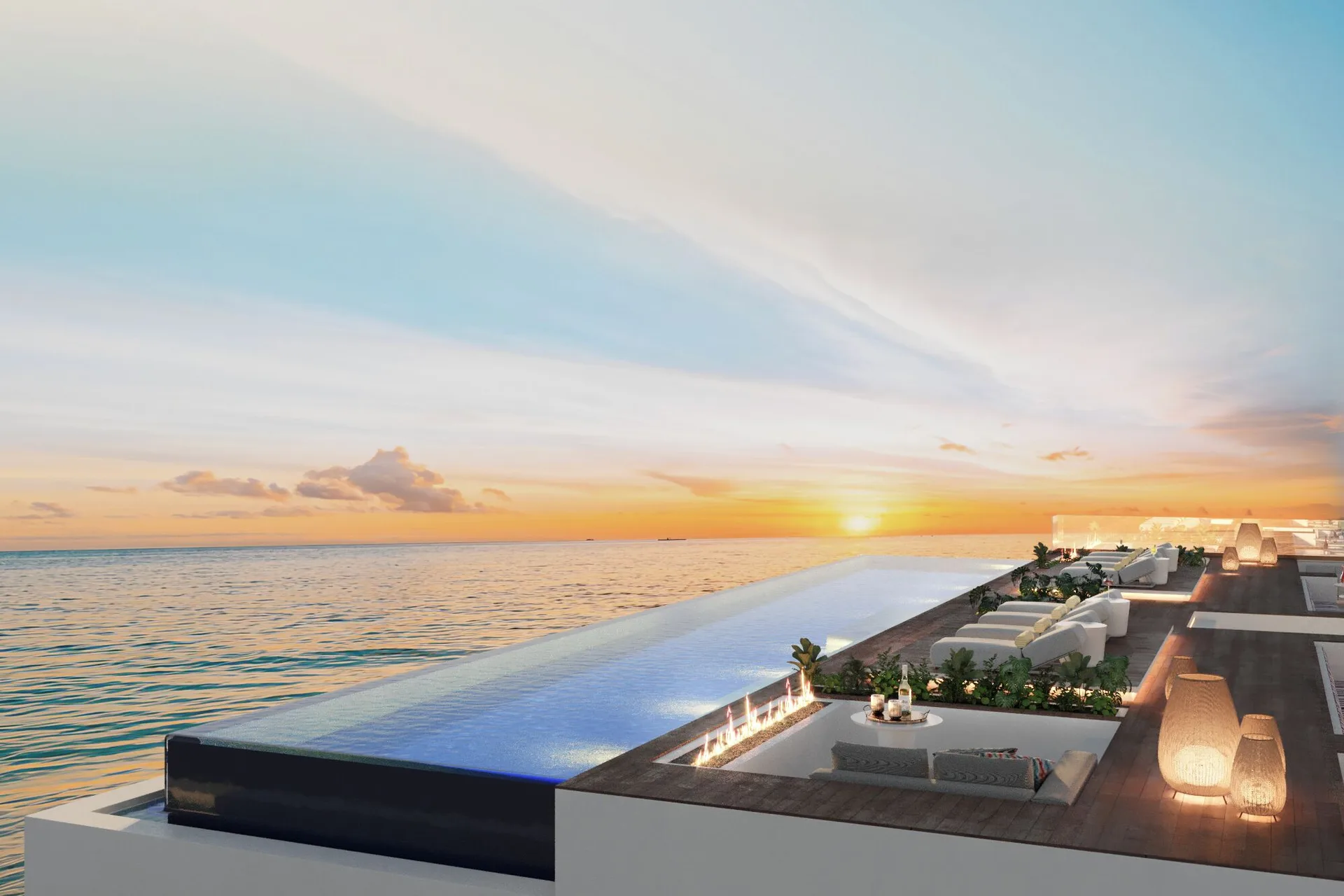 ONE GT Grand Cayman modern George Town hotel with rooftop pool and urban island style