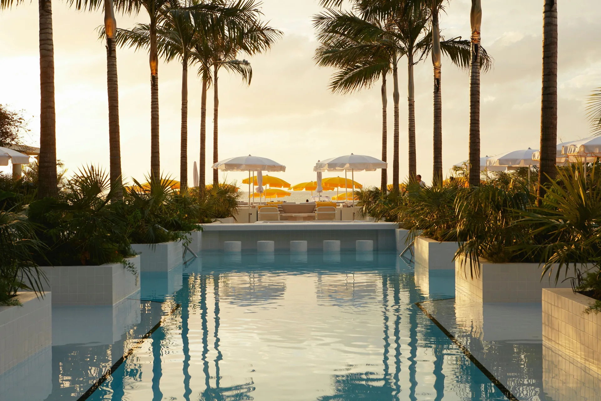 Palm Heights boutique Seven Mile Beach resort with stylish suites and elevated beachfront design