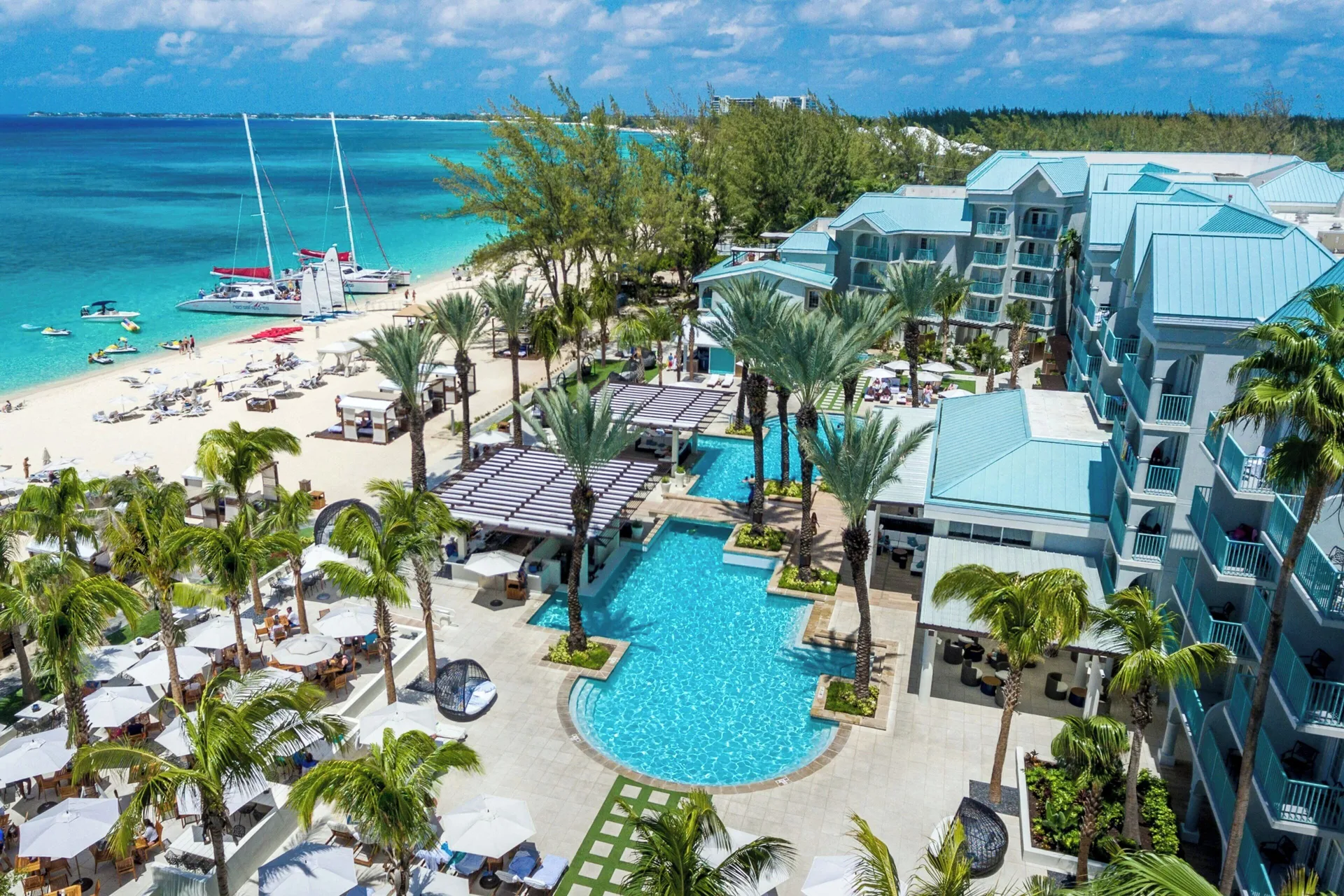 The Westin Grand Cayman Seven Mile Beach Resort and Spa beachfront resort with pool and wellness amenities