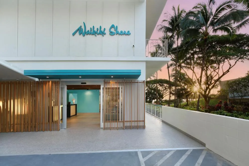 Waikiki Shore by OUTRIGGER beachfront condo resort with ocean views and kitchenettes