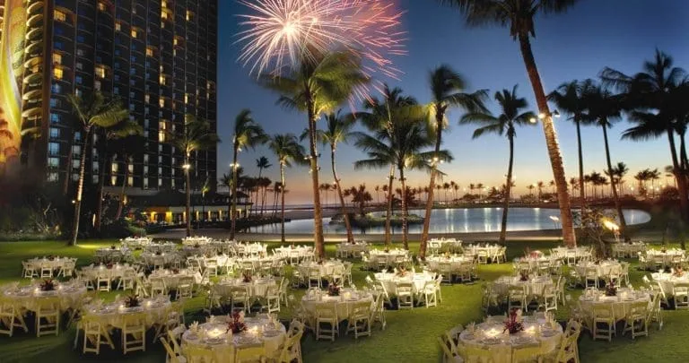 Great Lawn Venue at Hilton Hawaiian Village Waikiki Beach Resort