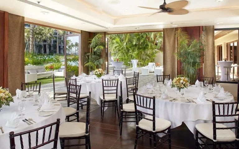 Rainbow Suite & Patio Venue at Hilton Hawaiian Village Waikiki Beach Resort