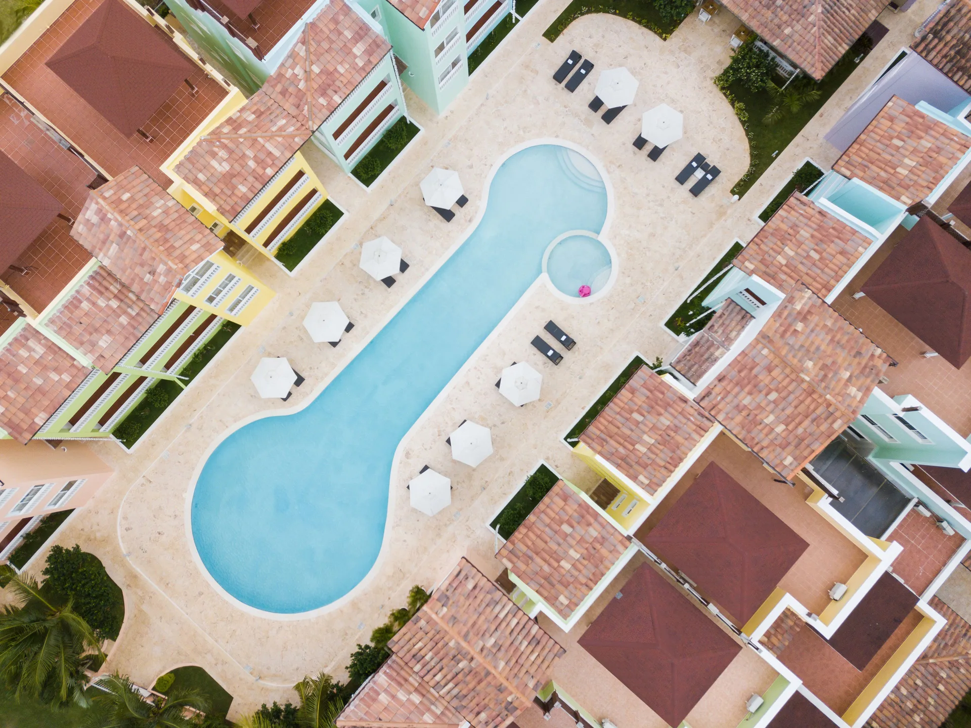 Los Flamencos Aparthotel Dominicus apartment hotel with pool residential style and beach access nearby
