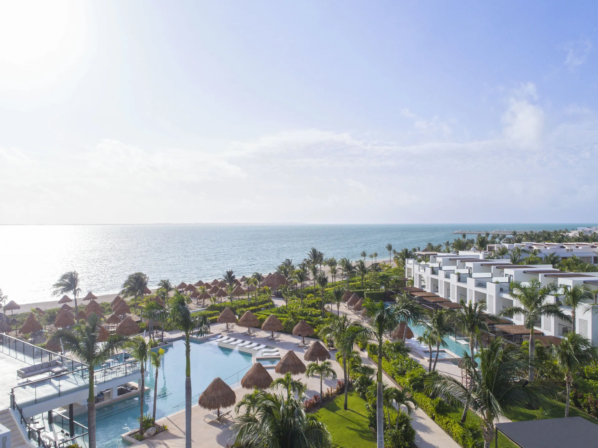 Finest Playa Mujeres by The Excellence Collection all-inclusive resort with suites, pools and beach setting