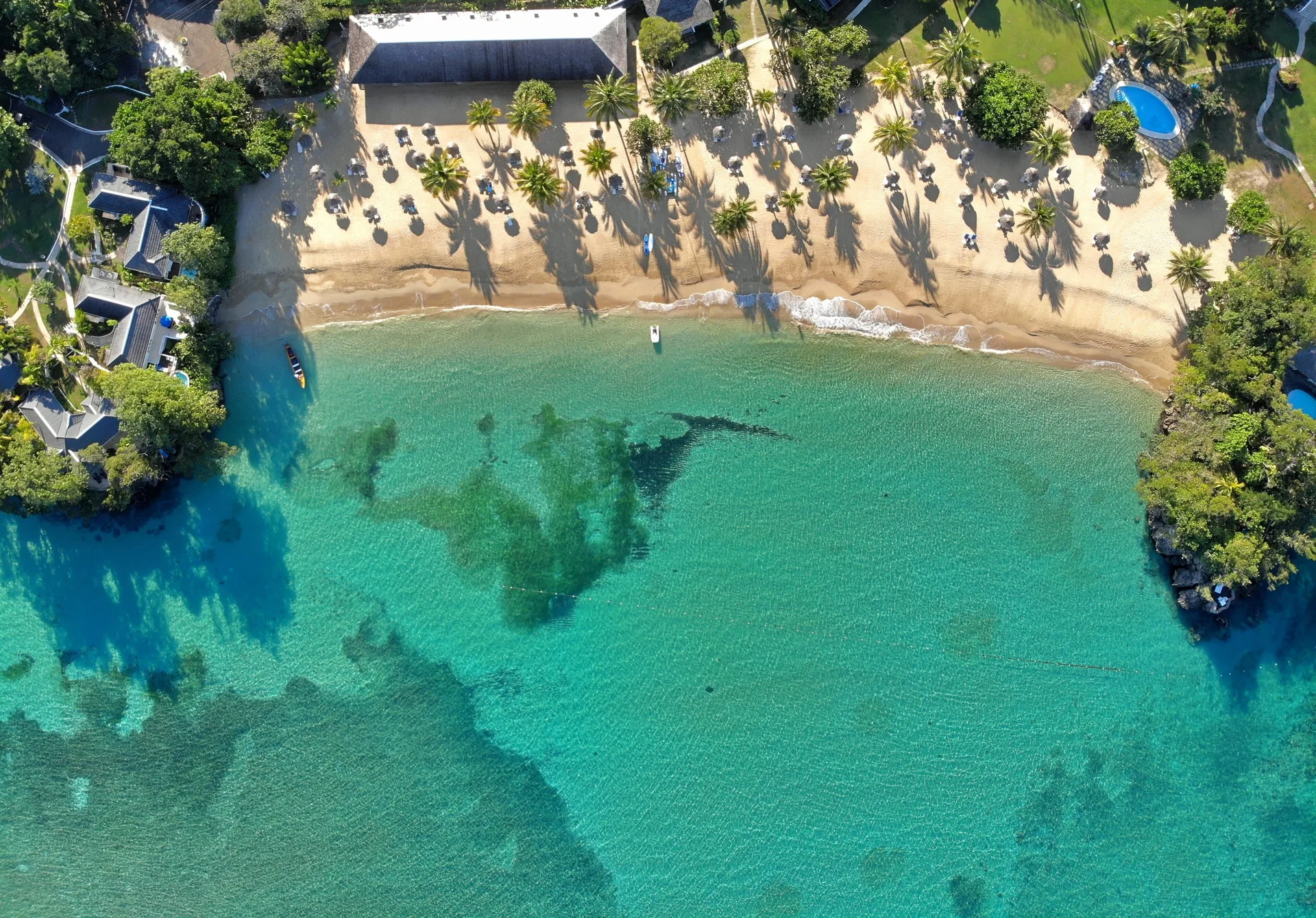 Jamaica Inn luxury beachfront boutique hotel with classic Caribbean style and tranquil ocean views