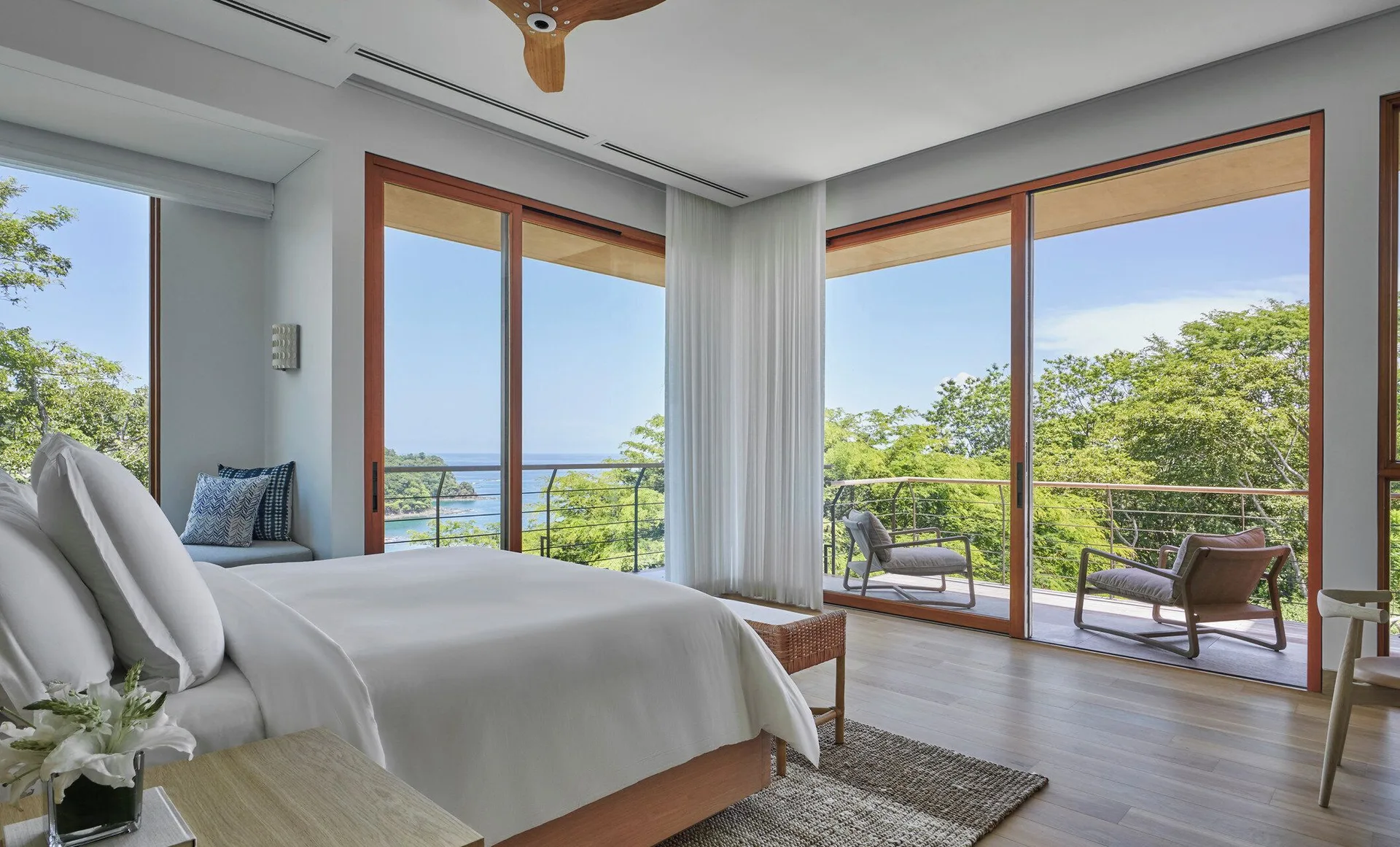 Four Seasons Resort Peninsula Papagayo Costa Rica luxury hillside beach resort with golf and Pacific views