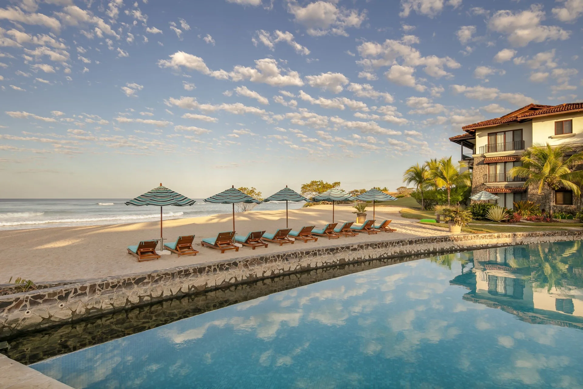 JW Marriott Guanacaste Resort and Spa hacienda-style beachfront resort with pools and spa