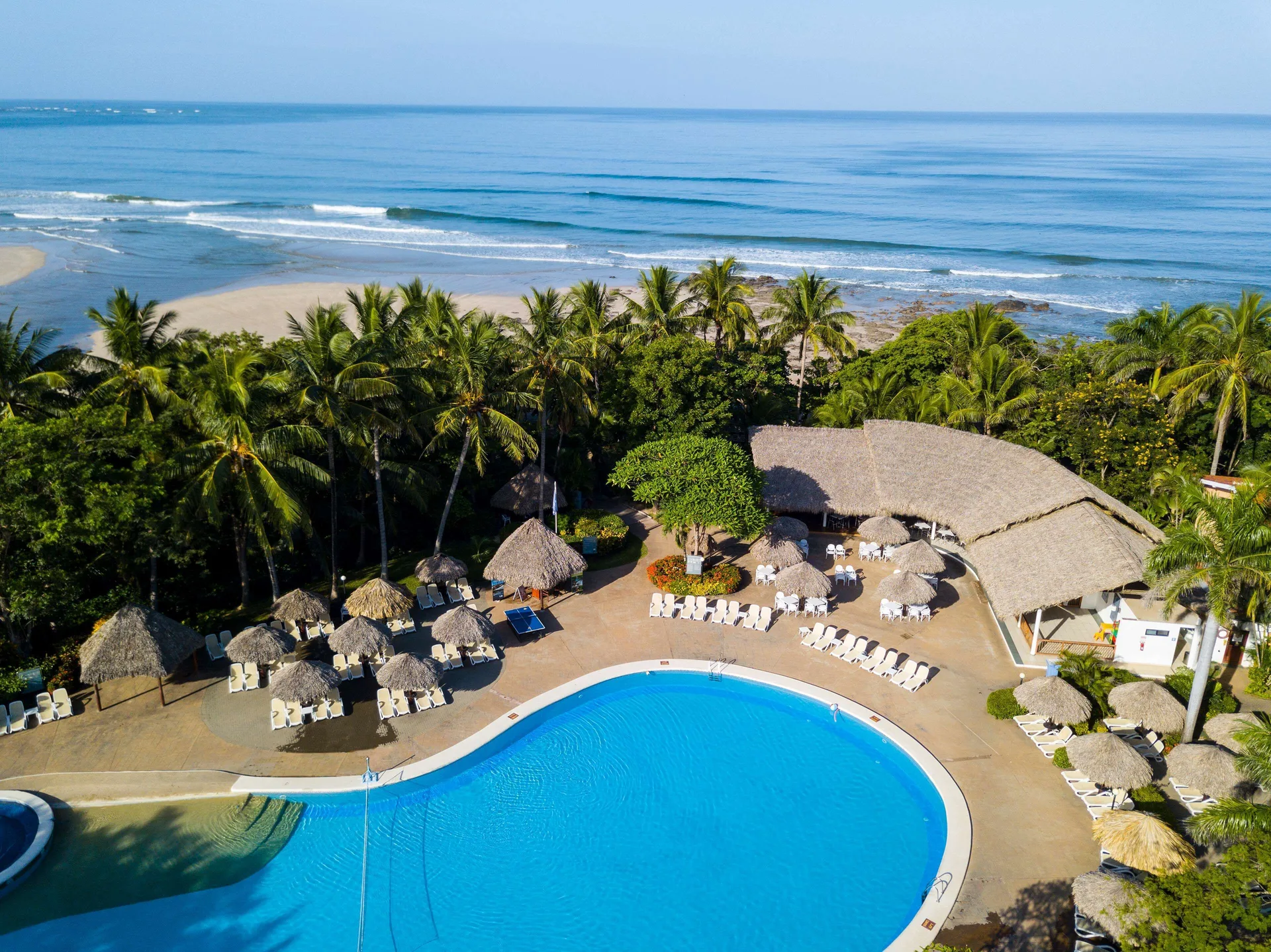 Occidental Tamarindo all-inclusive beach resort with surf-town setting and tropical pools