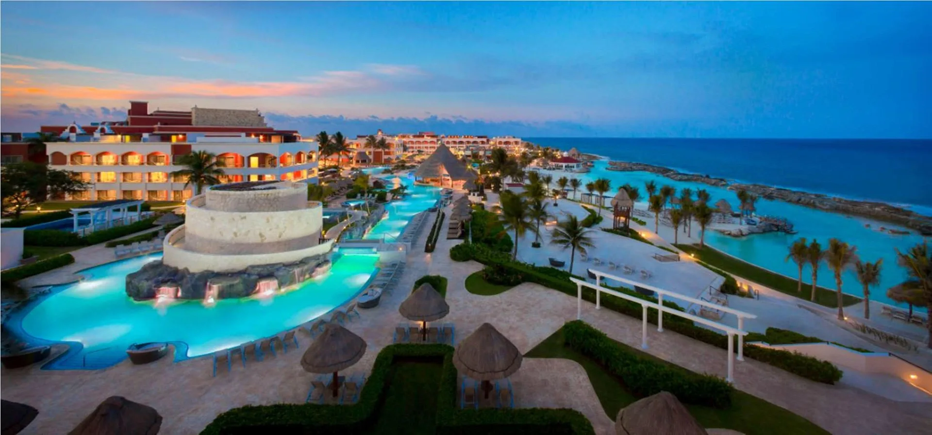 Hard Rock Hotel Playa del Carmen all-inclusive resort with music-themed design and family-friendly amenities