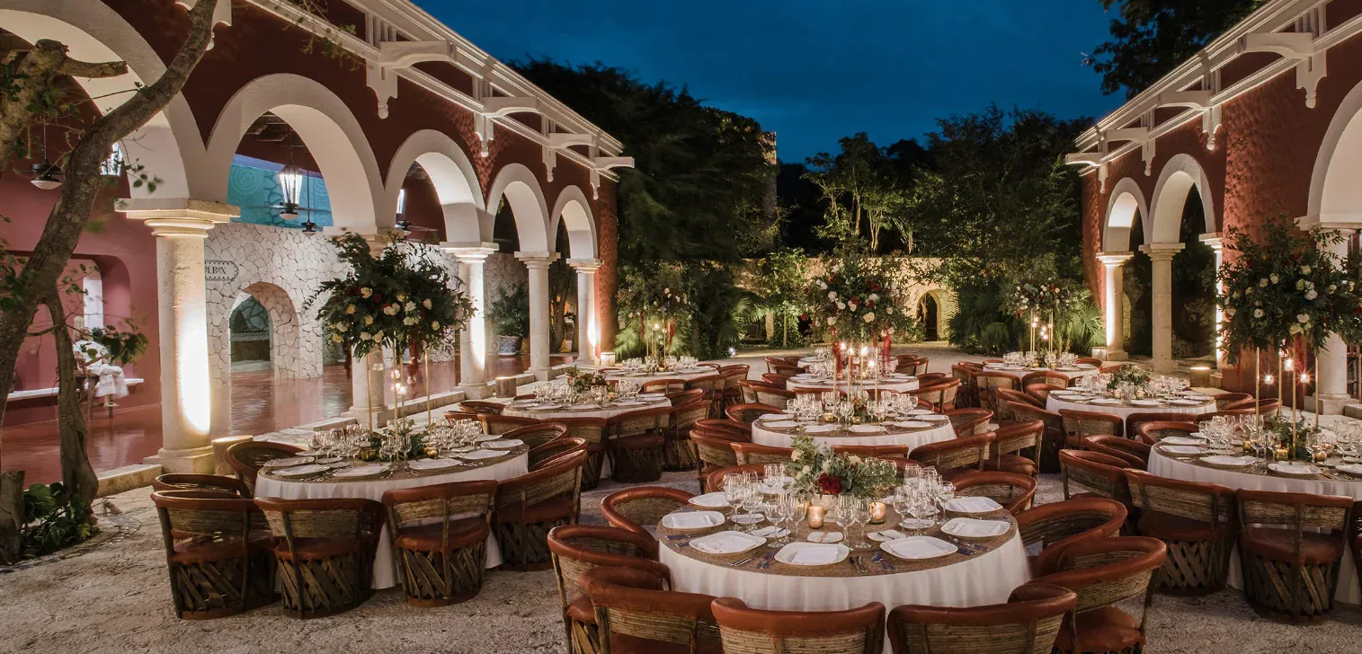 Purple Rooftop Venue at Hotel Xcaret Arte