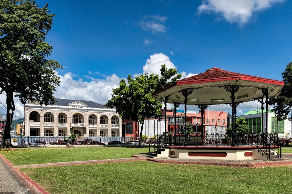 Woodford Square near Hyatt Regency Trinidad