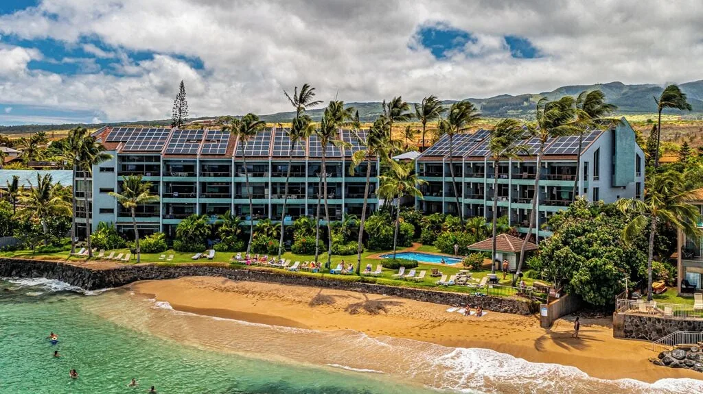 Hale Mahina B304 West Maui oceanfront condo rental with quiet beach setting and residential comfort