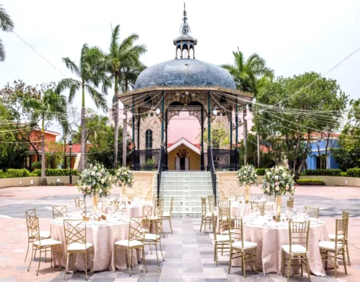 Garden Gazebo Venue at Iberostar Waves Paraíso del Mar