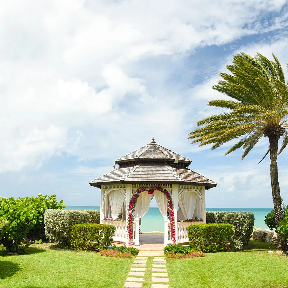 Mamora Bay Gazebo Venue at Jolly Beach Antigua