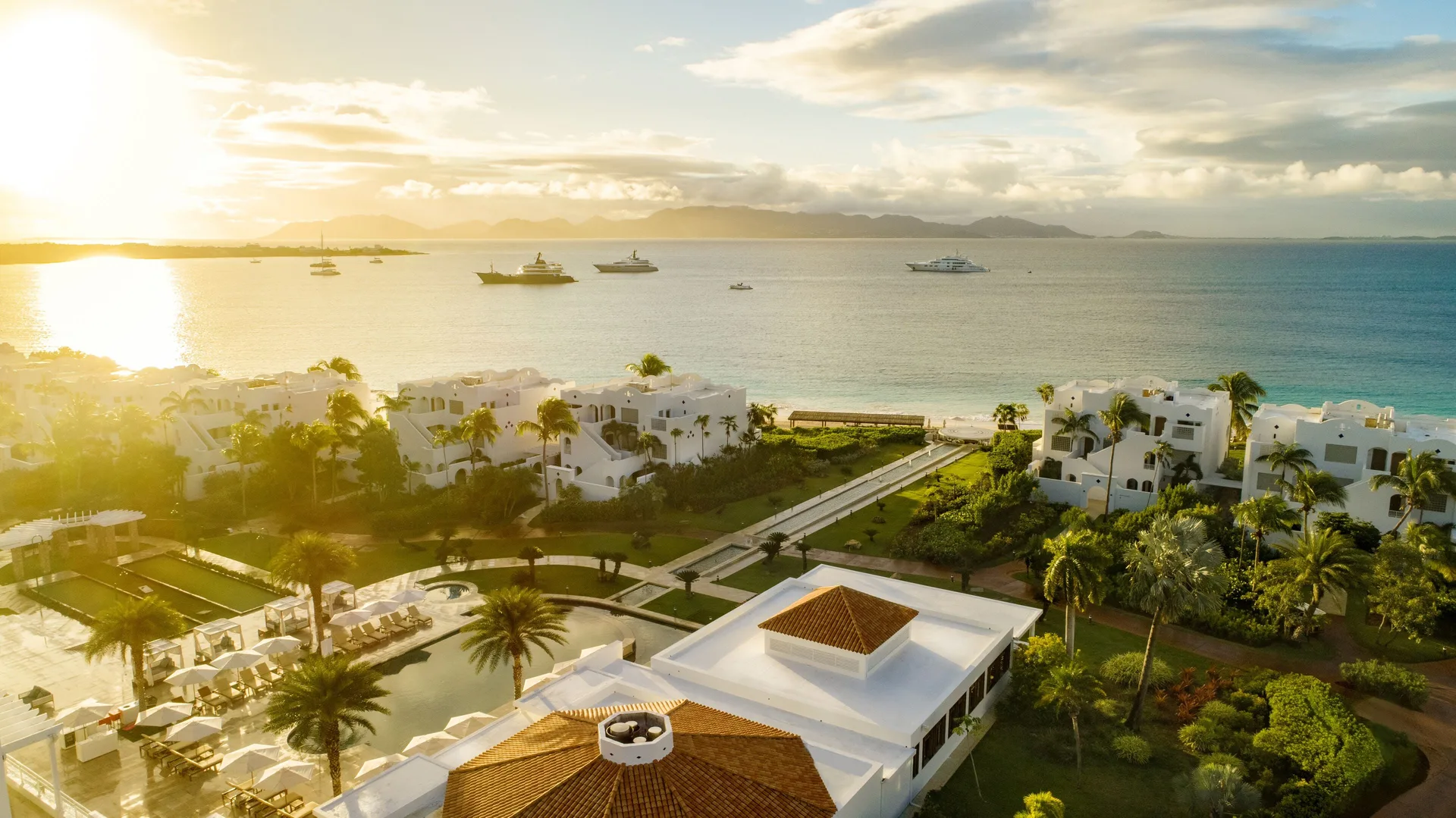 Aurora Anguilla Resort and Golf Club luxury island resort with beachfront pools and championship golf