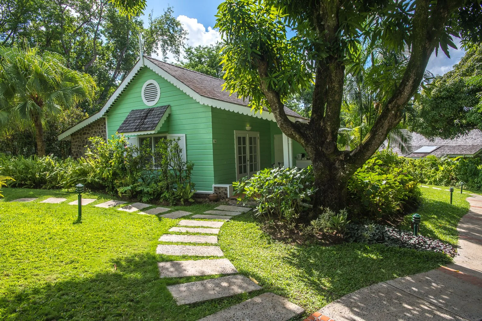 East Winds Saint Lucia boutique all-inclusive resort with beachfront cottages and tropical gardens in Gros Islet.
