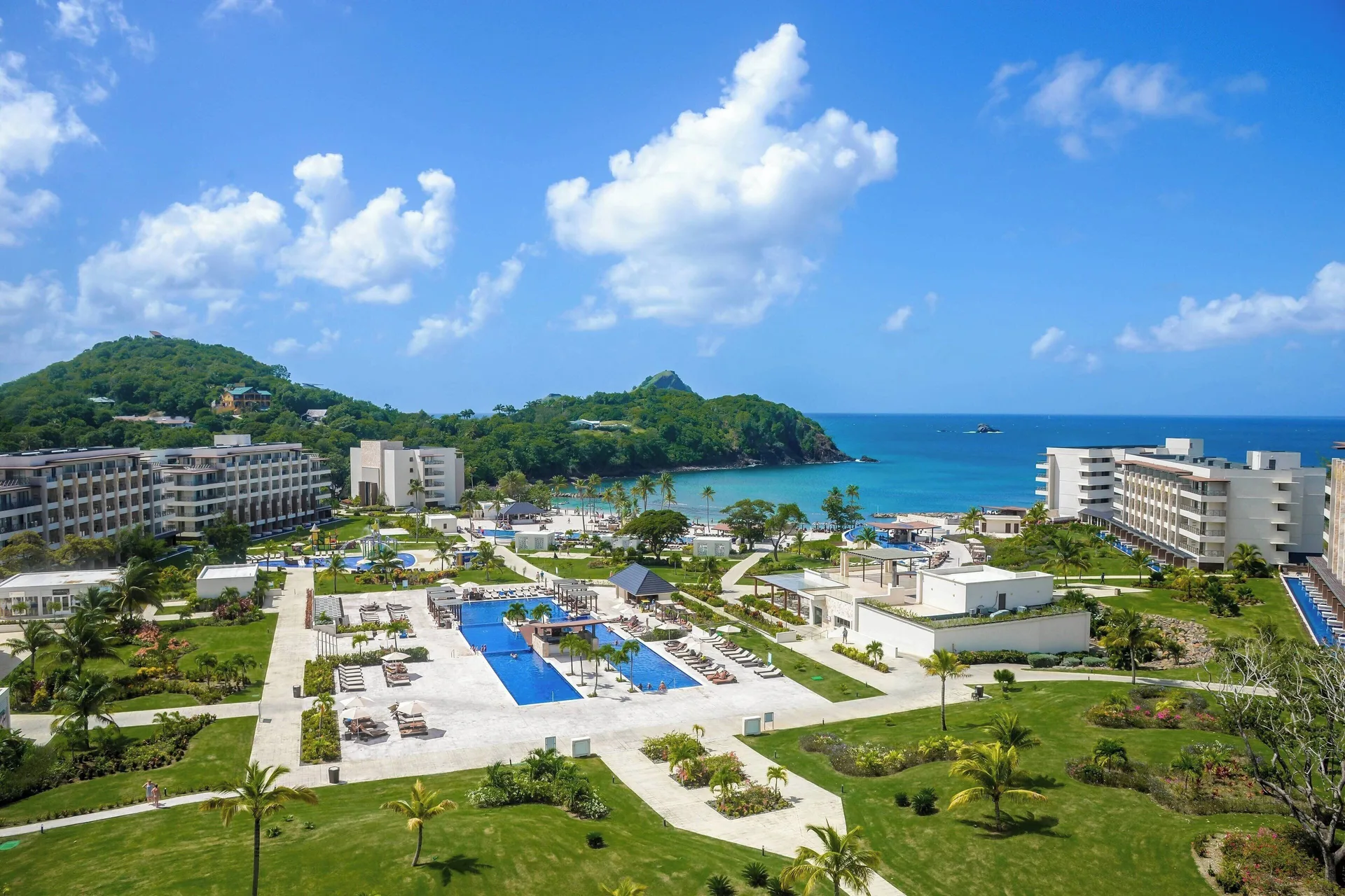 Royalton Saint Lucia all-inclusive resort with modern rooms beachfront pools and family amenities