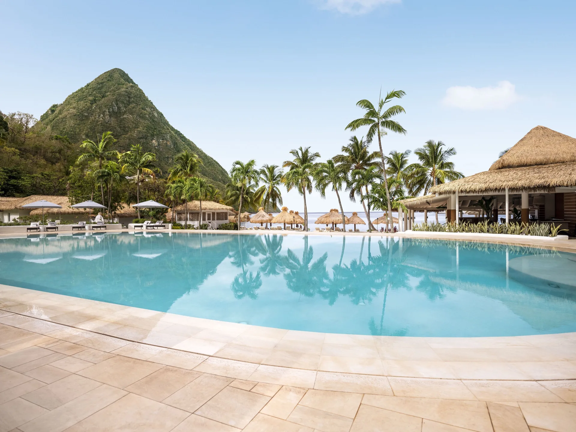 Sugar Beach, A Viceroy Resort luxury St Lucia beachfront resort between the Pitons